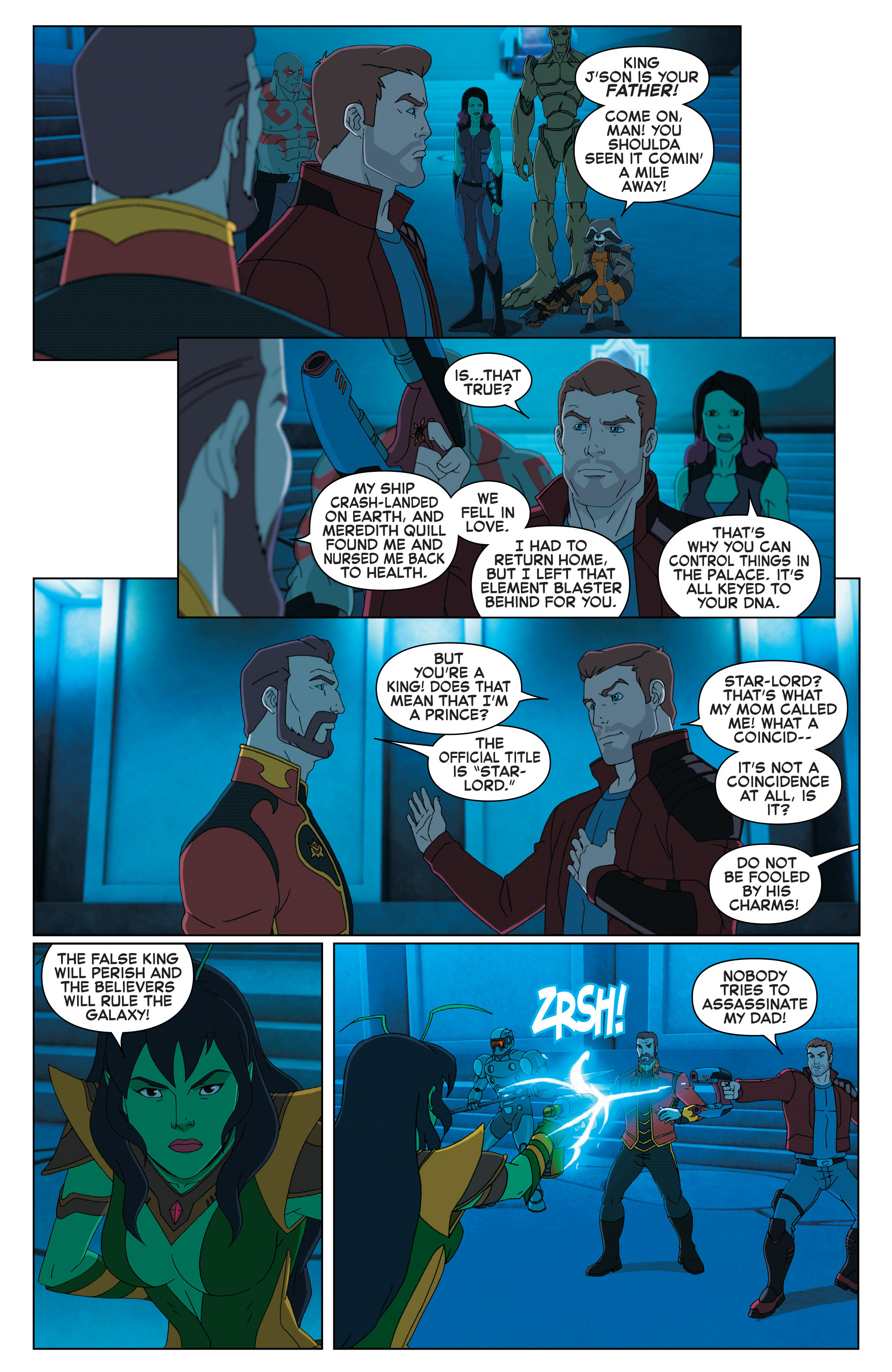 Marvel Universe Guardians of the Galaxy (2015-) issue 14 - Page 20