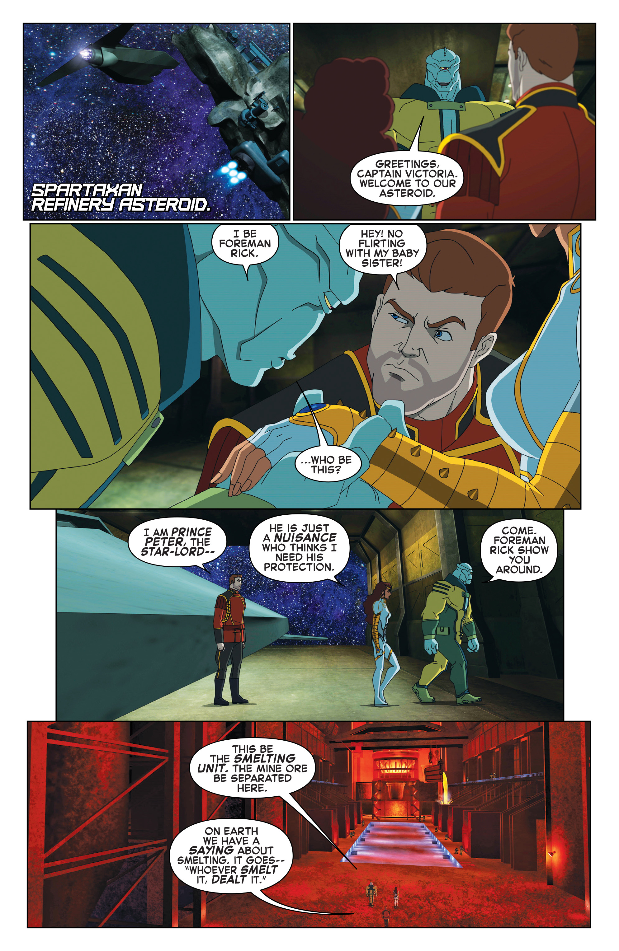 Marvel Universe Guardians of the Galaxy (2015-) issue 15 - Page 7