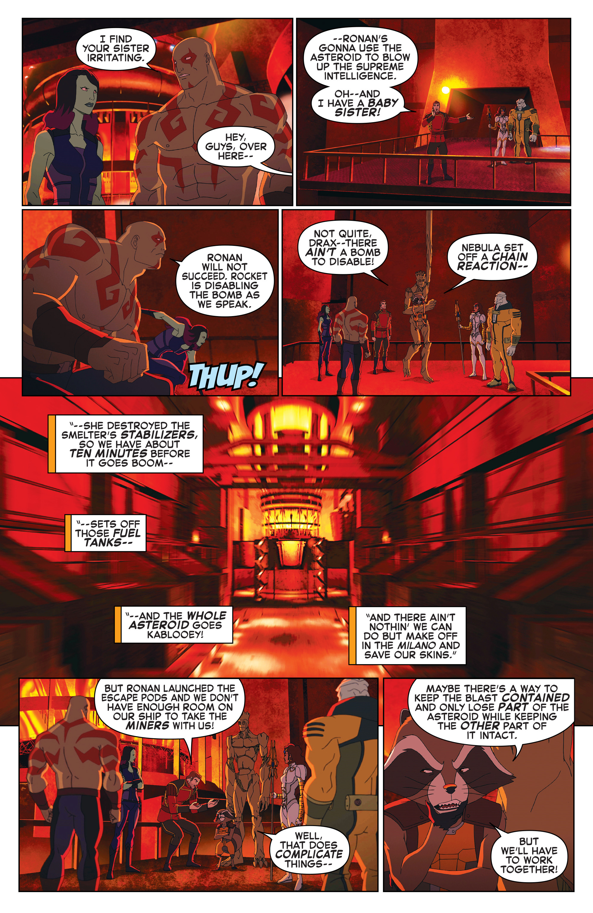 Marvel Universe Guardians of the Galaxy (2015-) issue 15 - Page 17