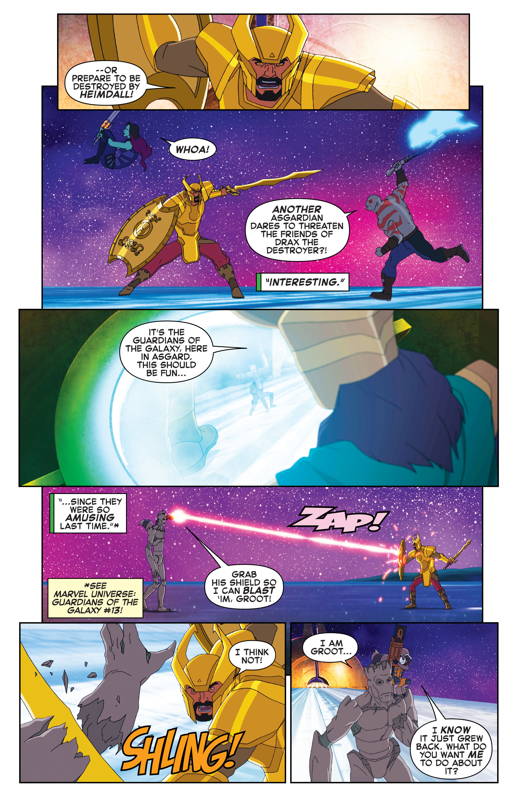 Marvel Universe Guardians of the Galaxy (2015-) issue 17 - Page 12