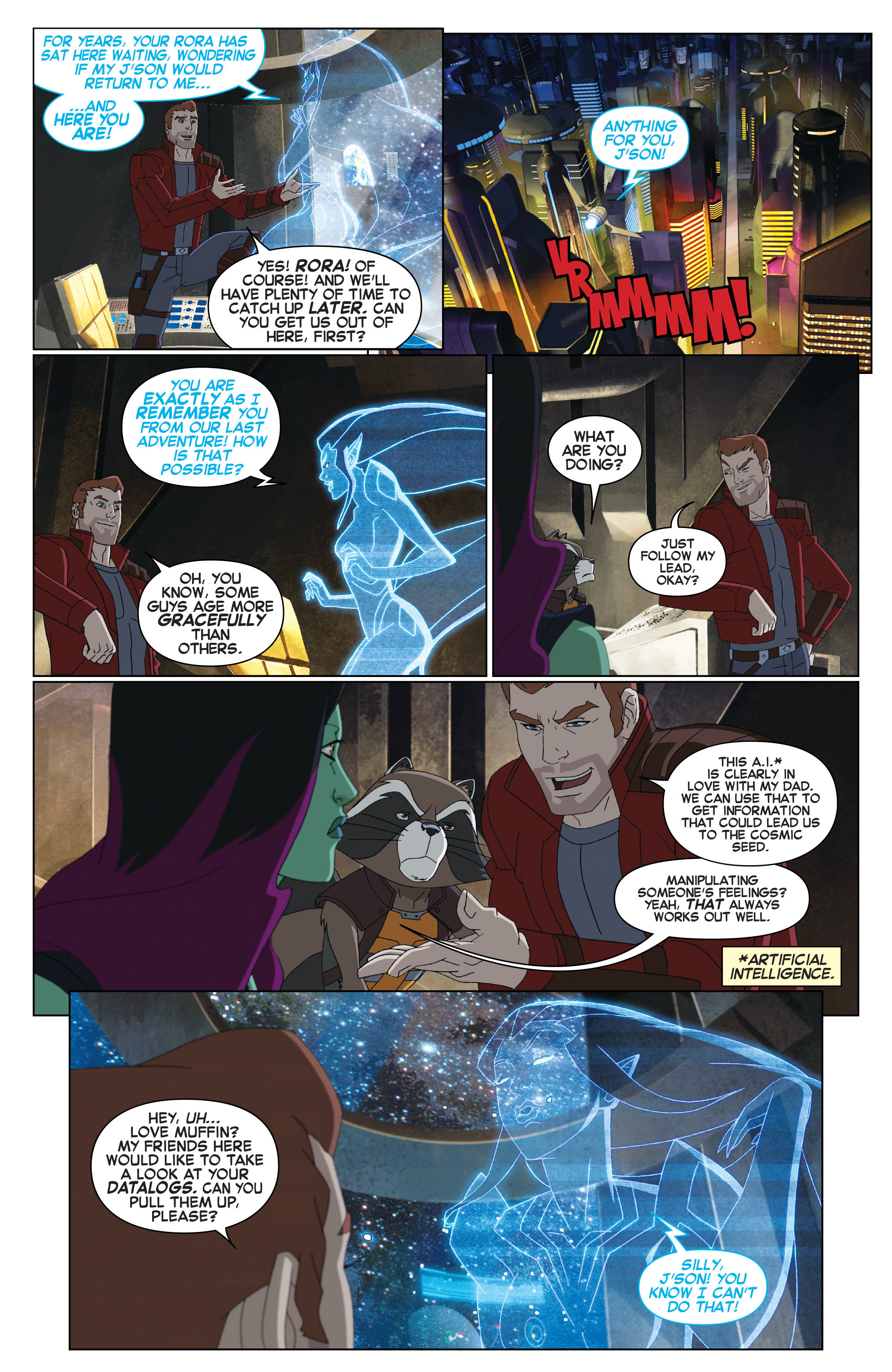 Marvel Universe Guardians of the Galaxy (2015-) issue 18 - Page 5