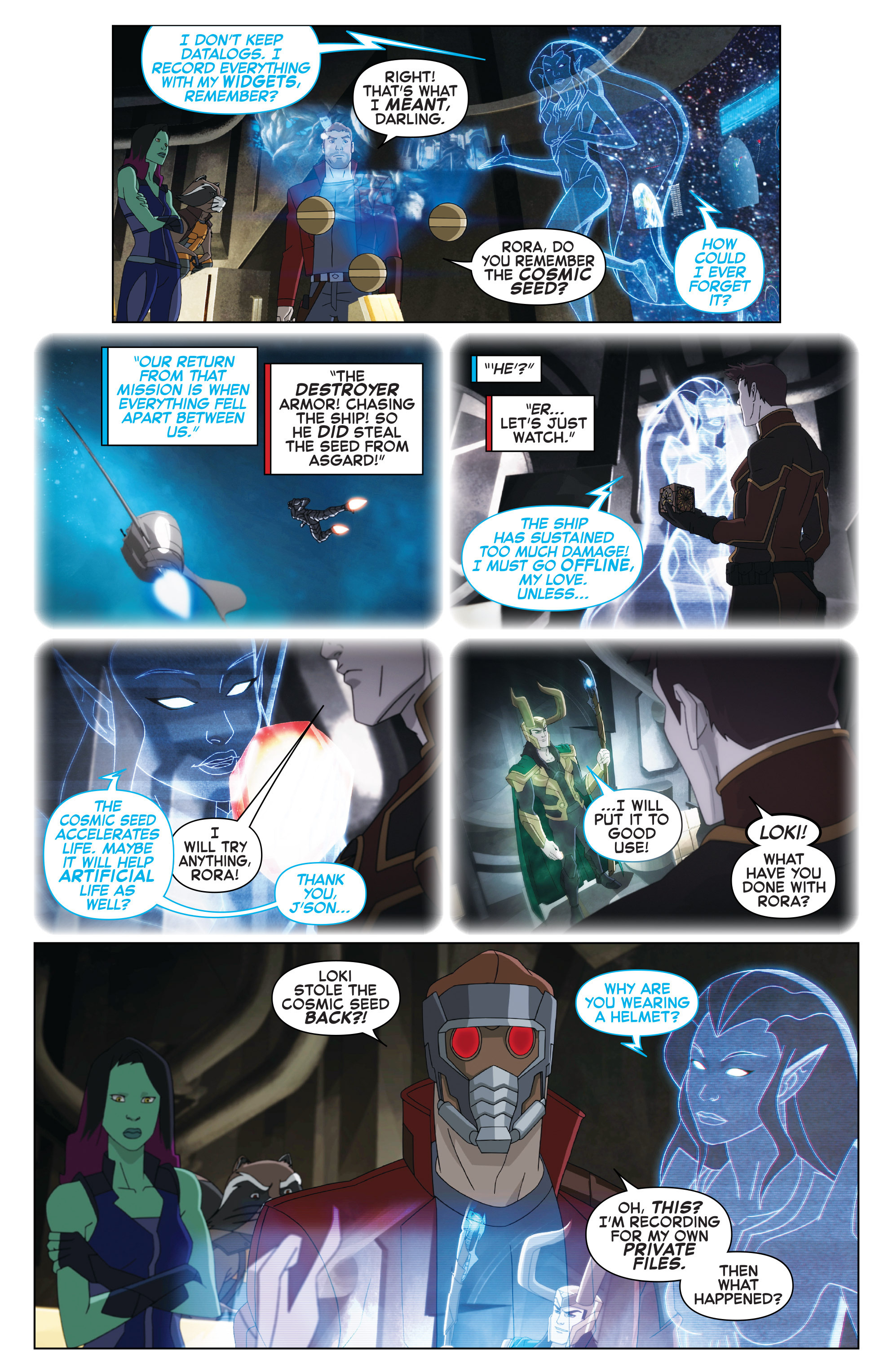 Marvel Universe Guardians Of The Galaxy 2015 Chapter 18 Page 6