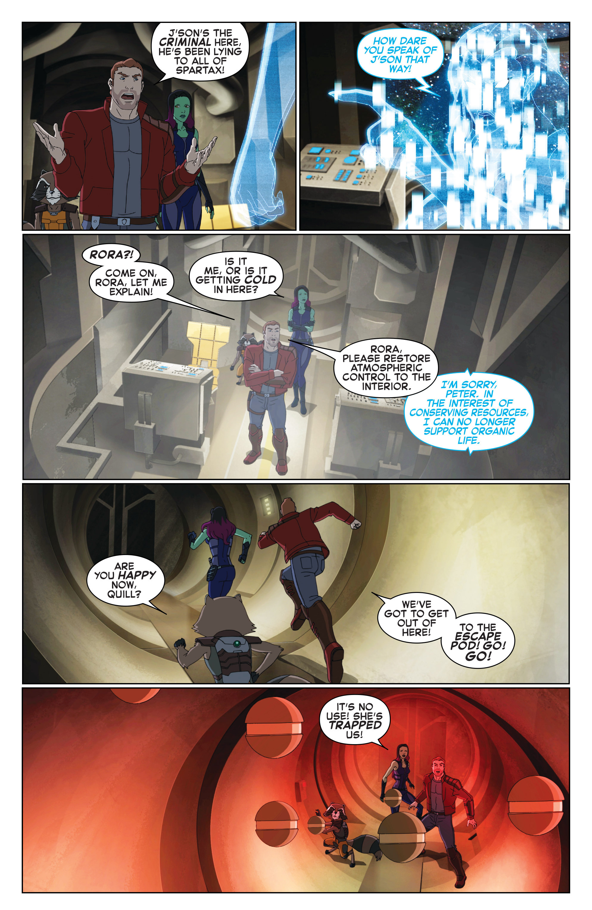 Marvel Universe Guardians of the Galaxy (2015-) issue 18 - Page 10