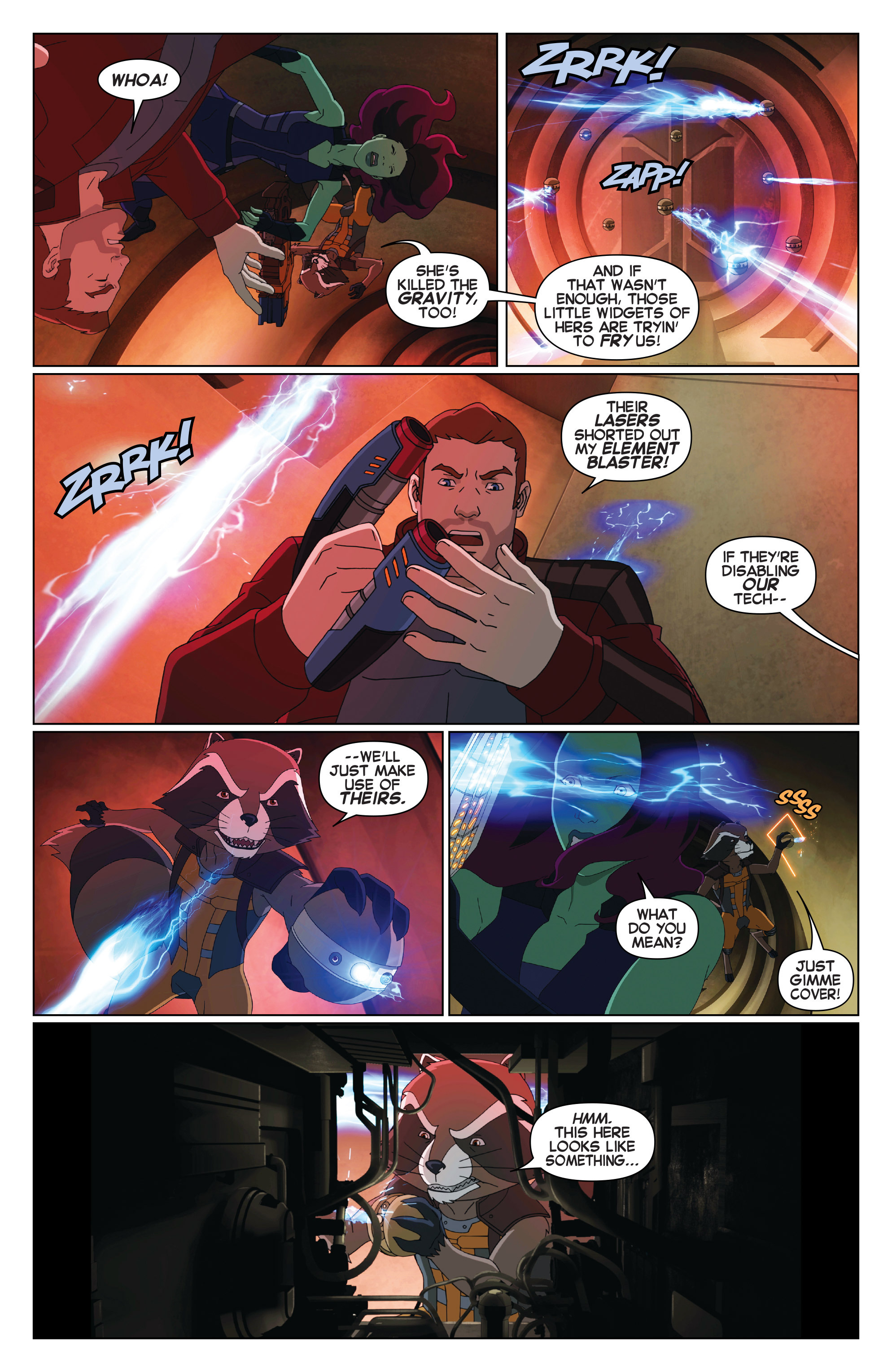 Marvel Universe Guardians of the Galaxy (2015-) issue 18 - Page 11