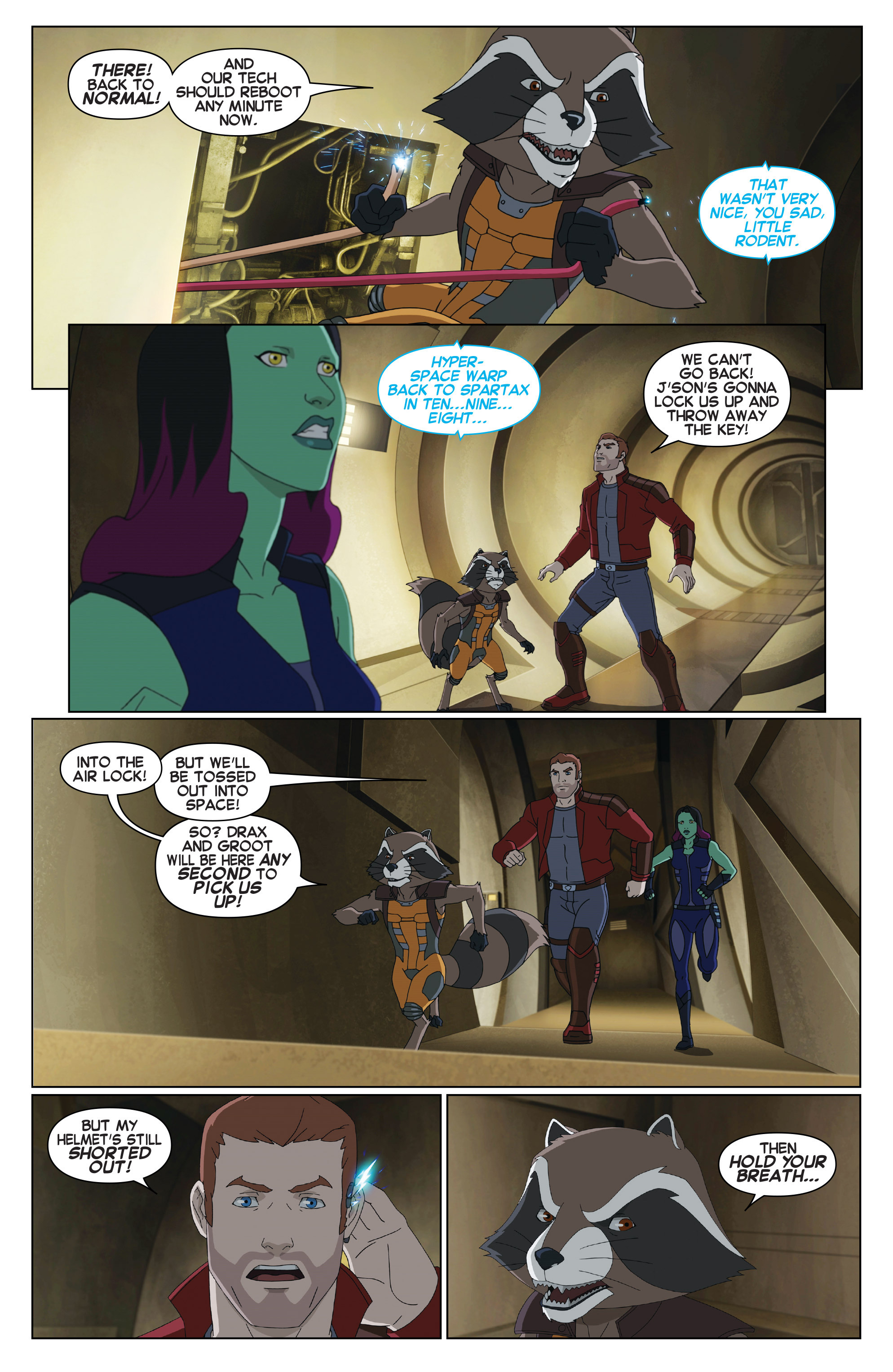 Marvel Universe Guardians of the Galaxy (2015-) issue 18 - Page 12