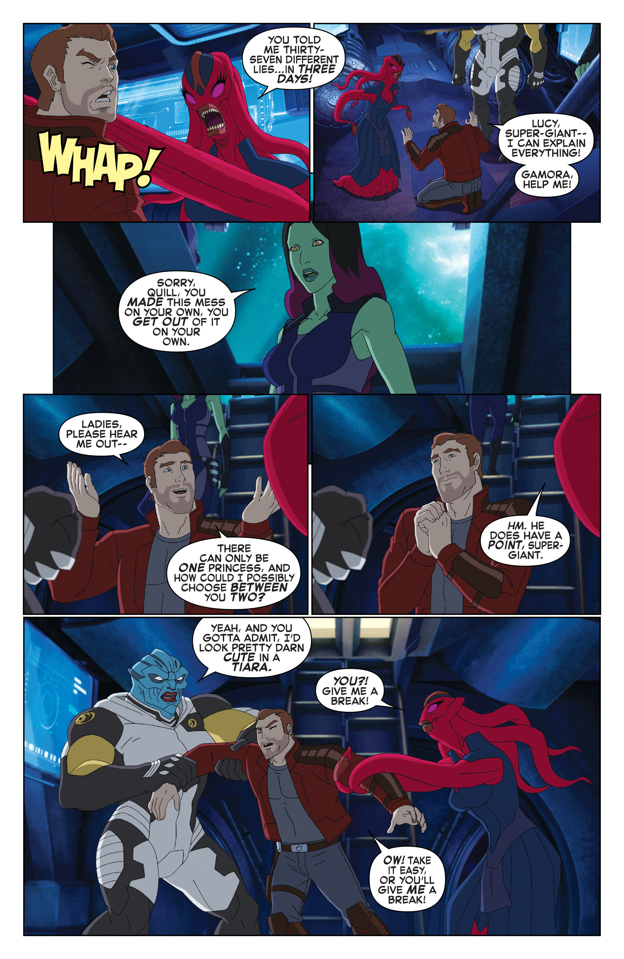 Marvel Universe Guardians of the Galaxy (2015-) issue 18 - Page 15