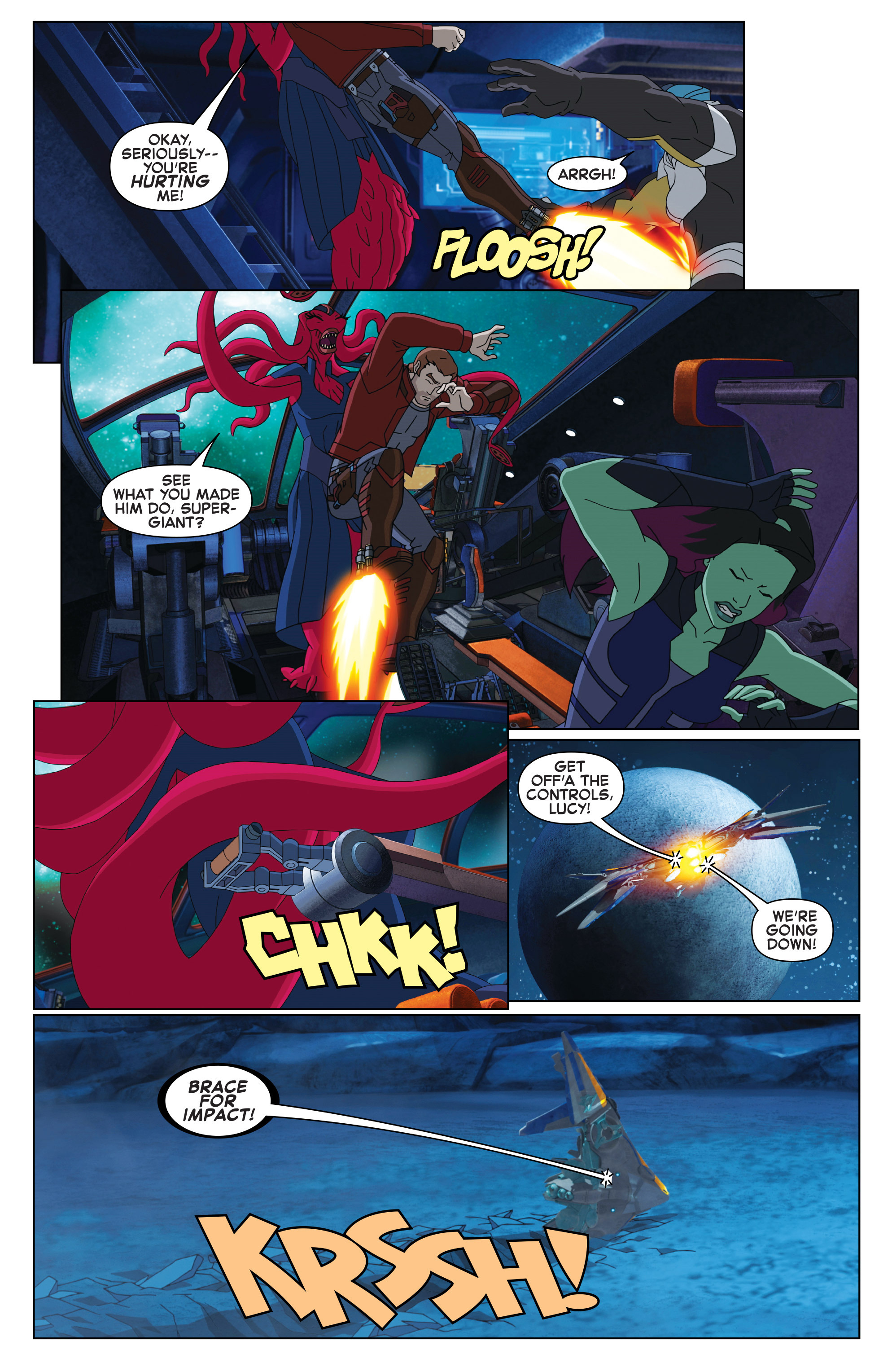 Marvel Universe Guardians of the Galaxy (2015-) issue 18 - Page 16