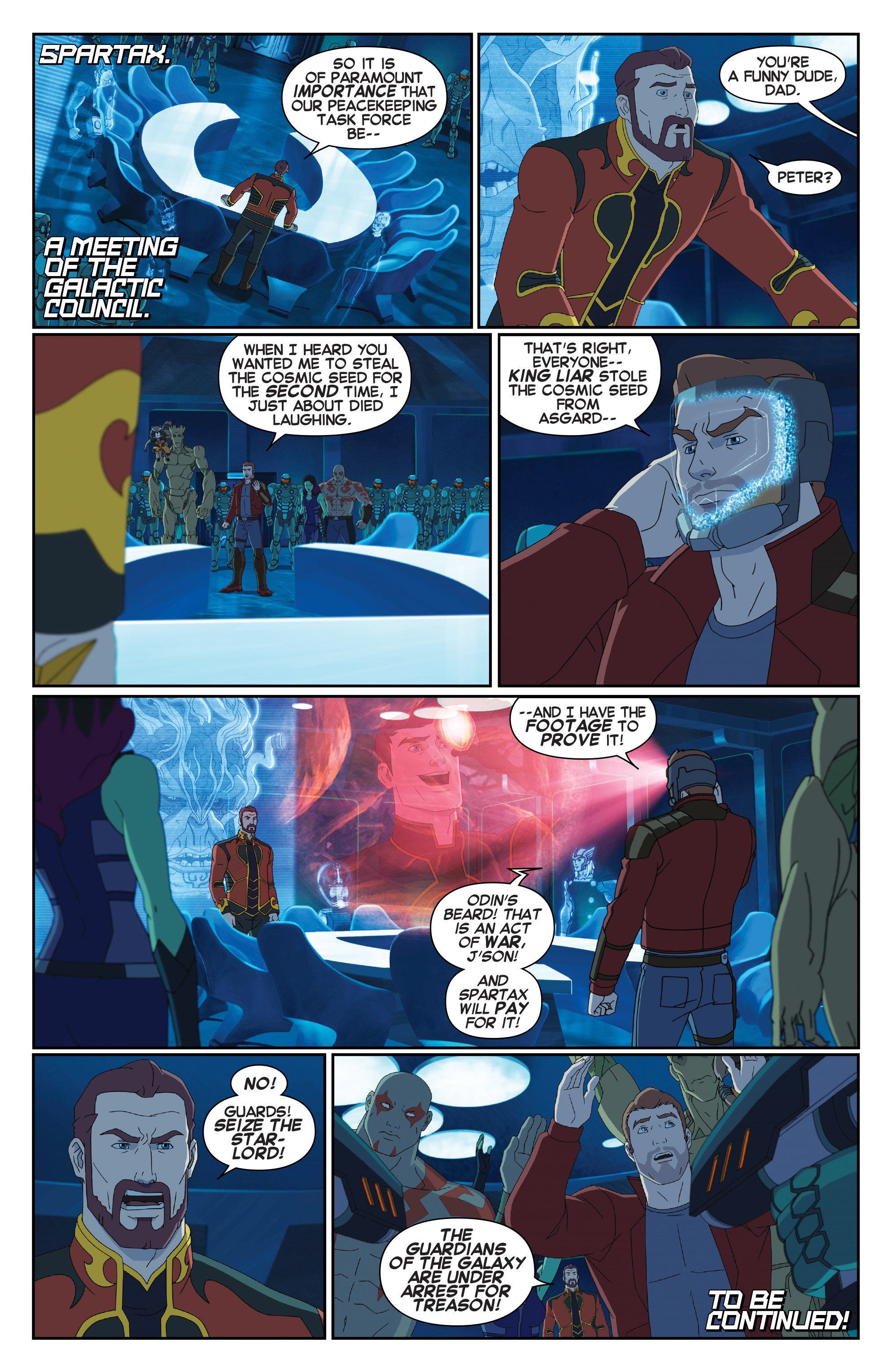 Marvel Universe Guardians of the Galaxy (2015-) issue 18 - Page 22