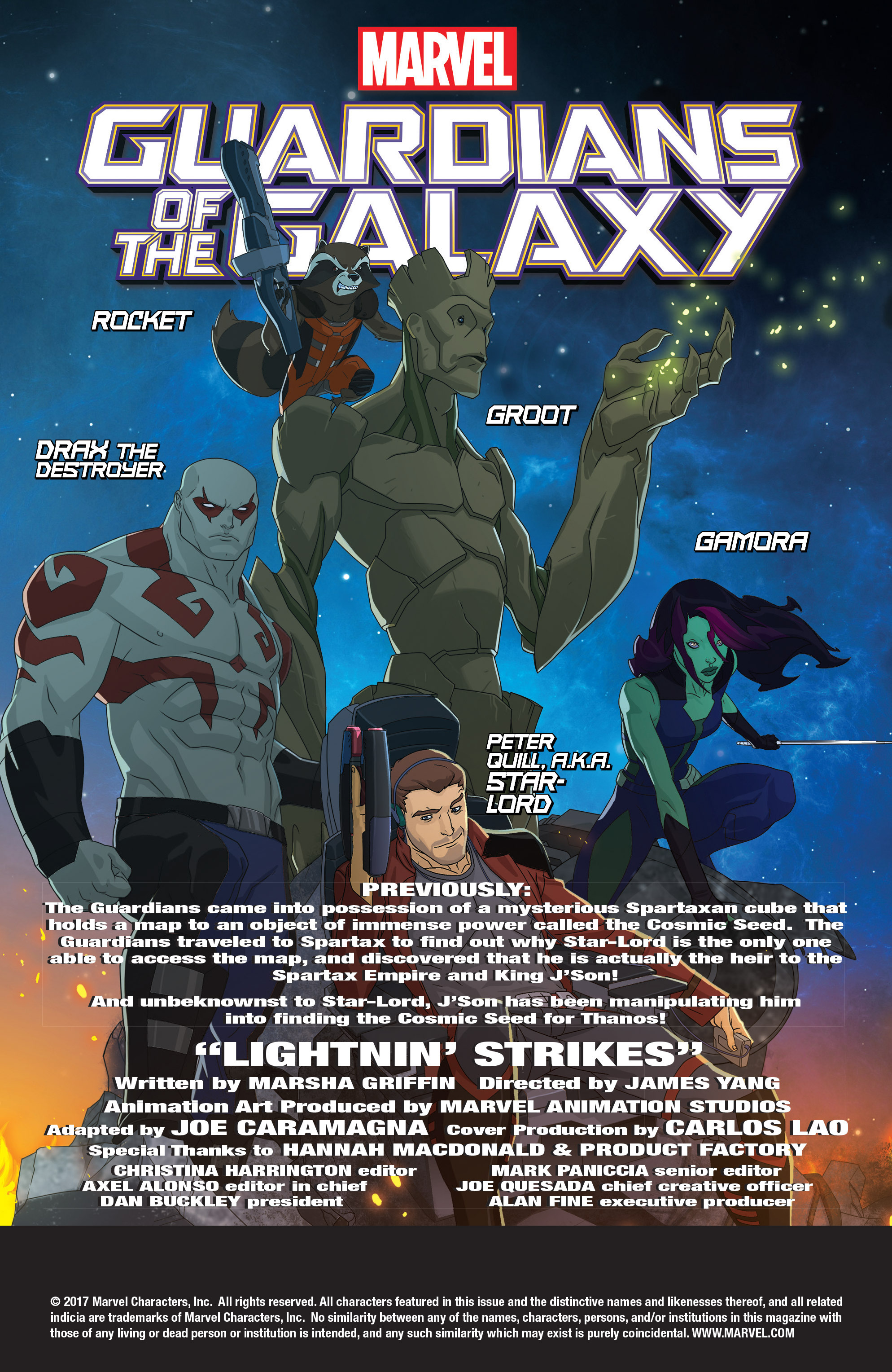 Marvel Universe Guardians of the Galaxy (2015-) issue 19 - Page 2