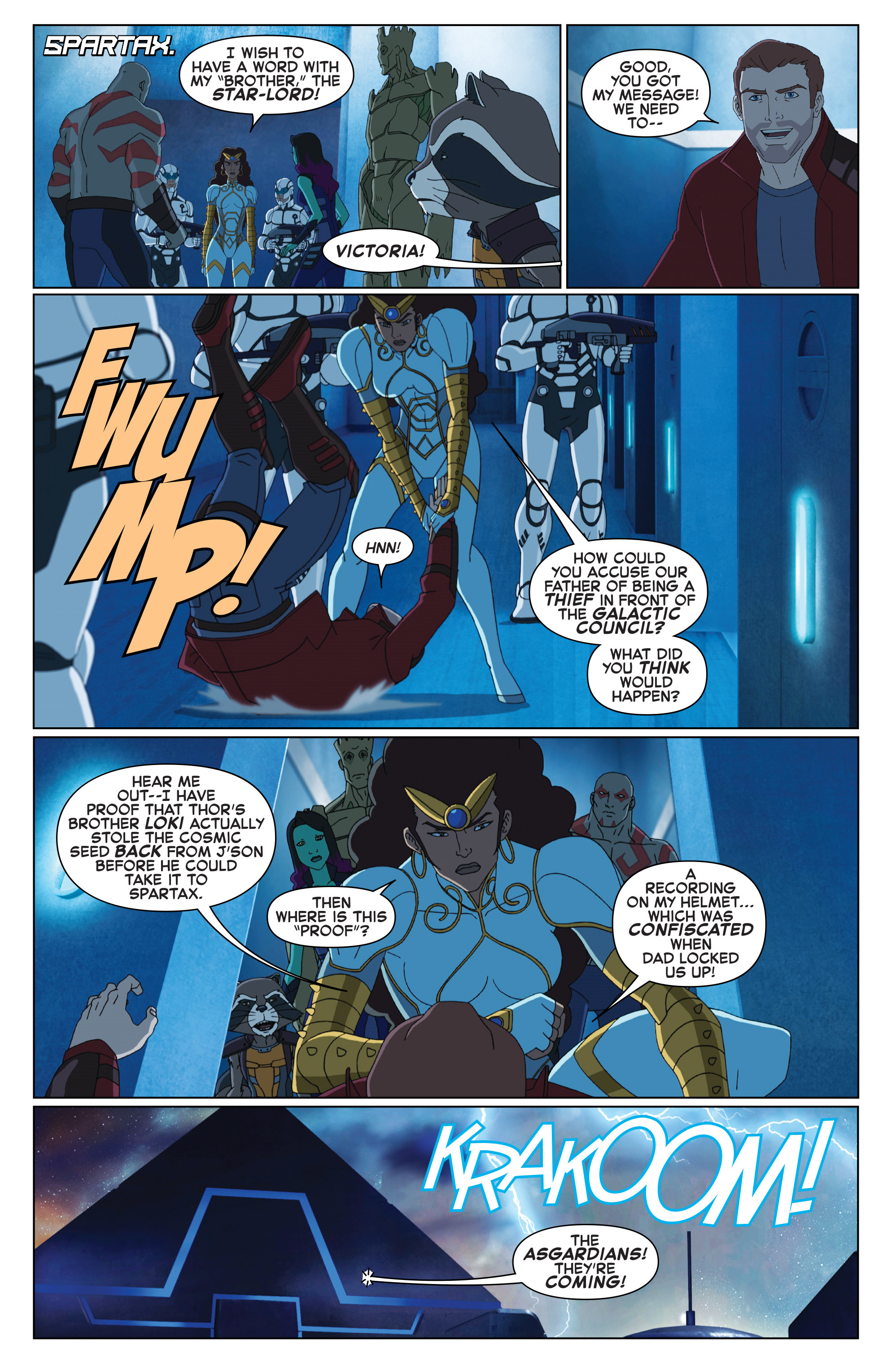 Marvel Universe Guardians of the Galaxy (2015-) issue 19 - Page 4