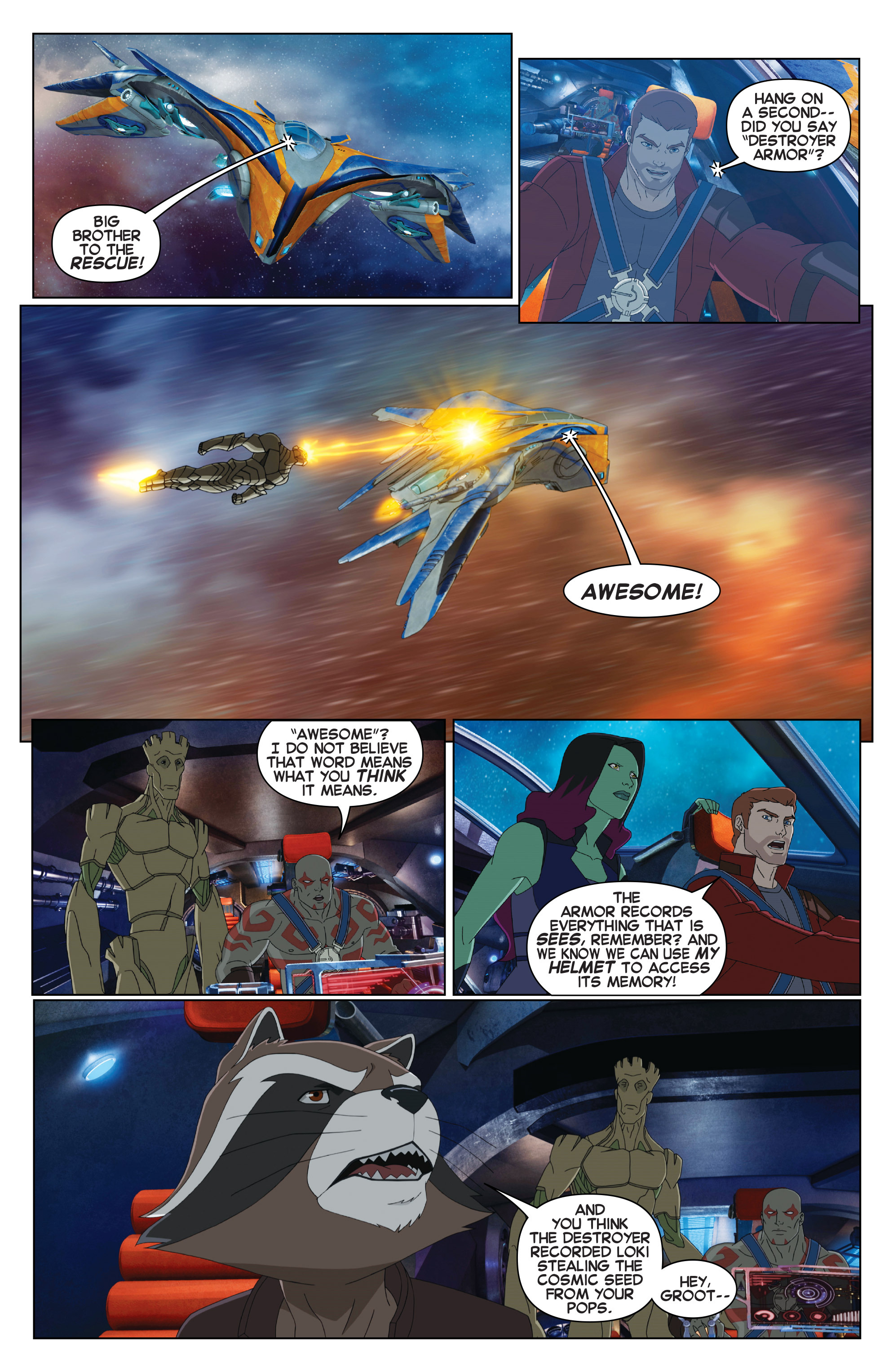 Marvel Universe Guardians of the Galaxy (2015-) issue 19 - Page 14