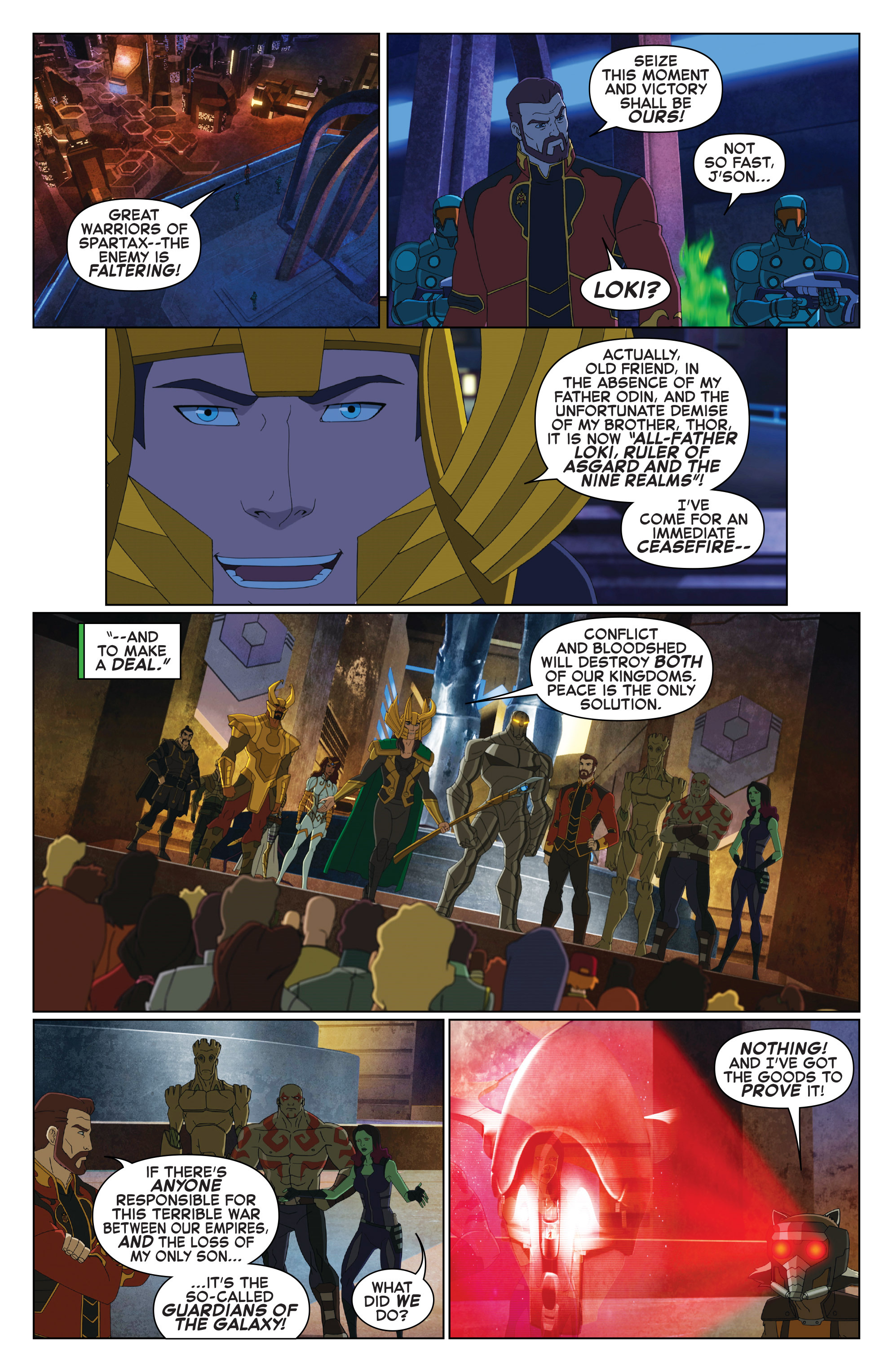 Marvel Universe Guardians of the Galaxy (2015-) issue 19 - Page 19