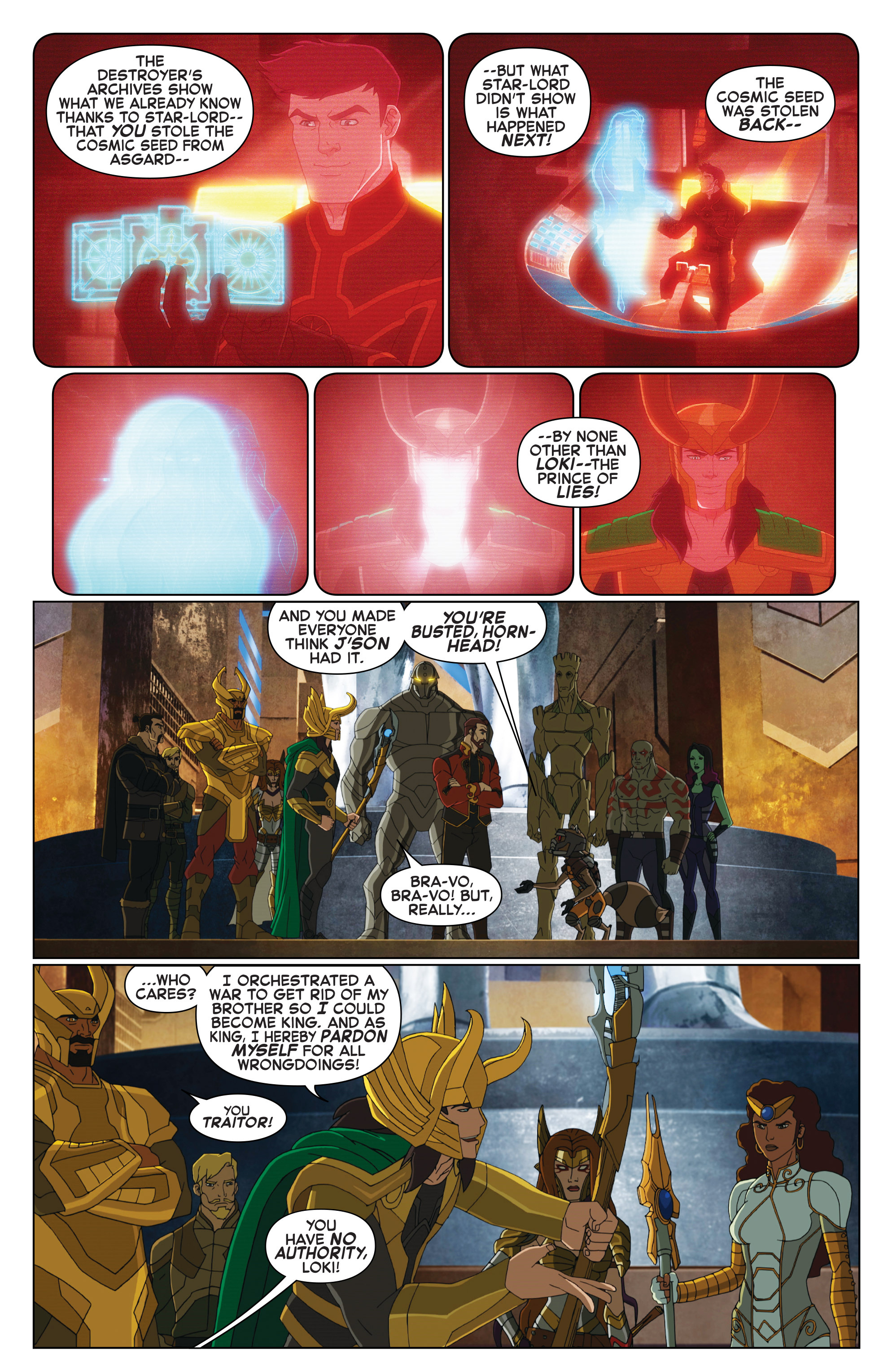 Marvel Universe Guardians of the Galaxy (2015-) issue 19 - Page 20