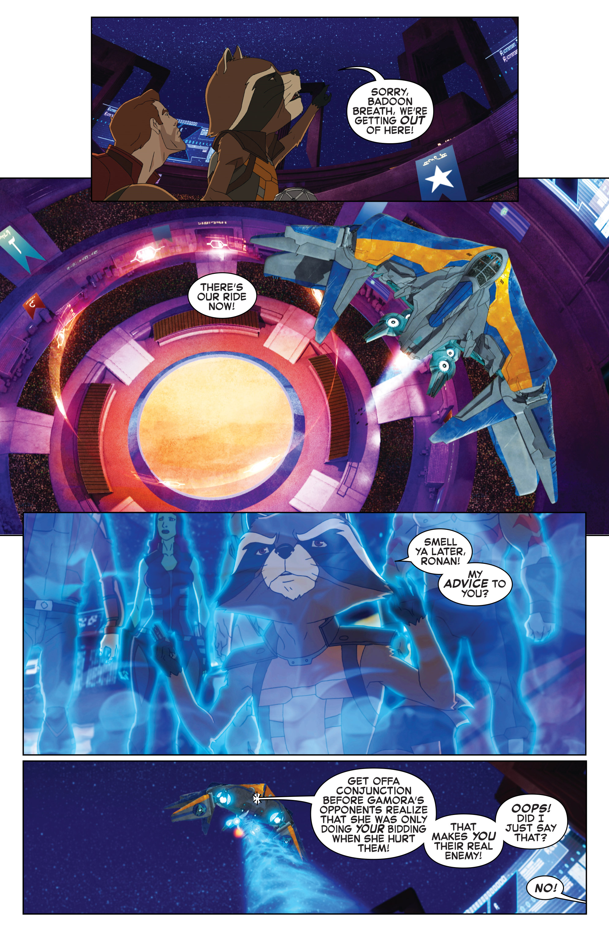 Marvel Universe Guardians of the Galaxy (2015-) issue 21 - Page 21