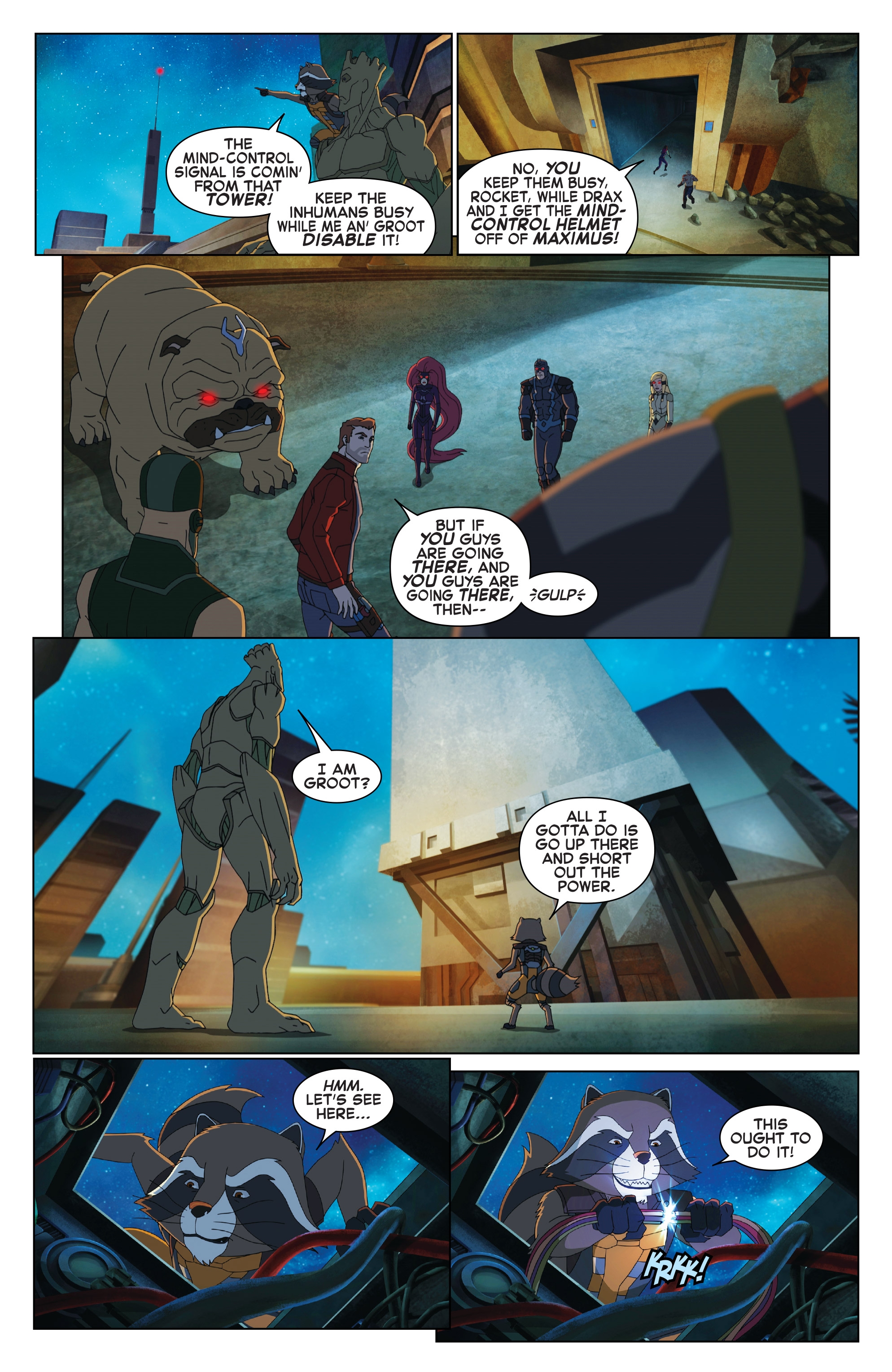 Marvel Universe Guardians of the Galaxy (2015-) issue 22 - Page 10