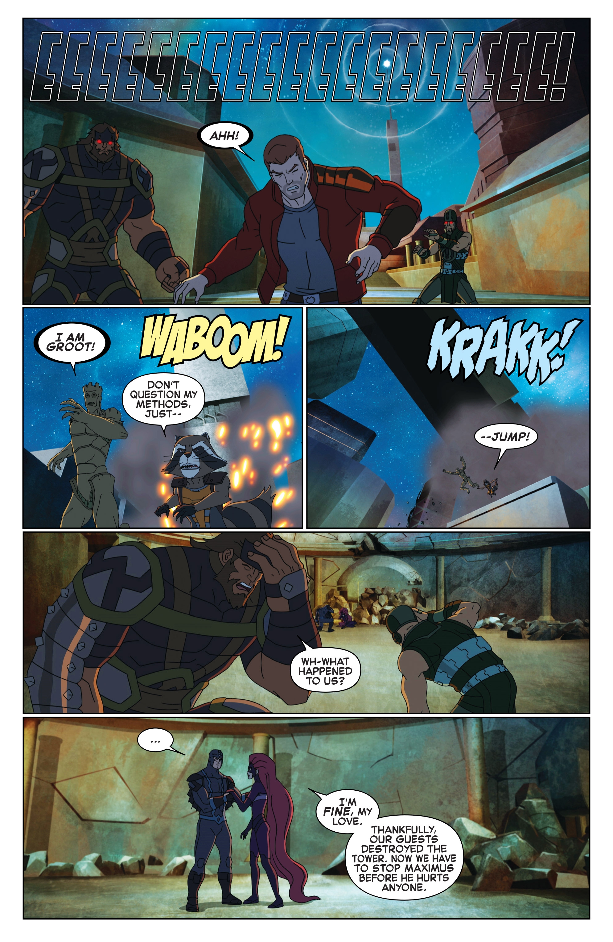 Marvel Universe Guardians of the Galaxy (2015-) issue 22 - Page 11