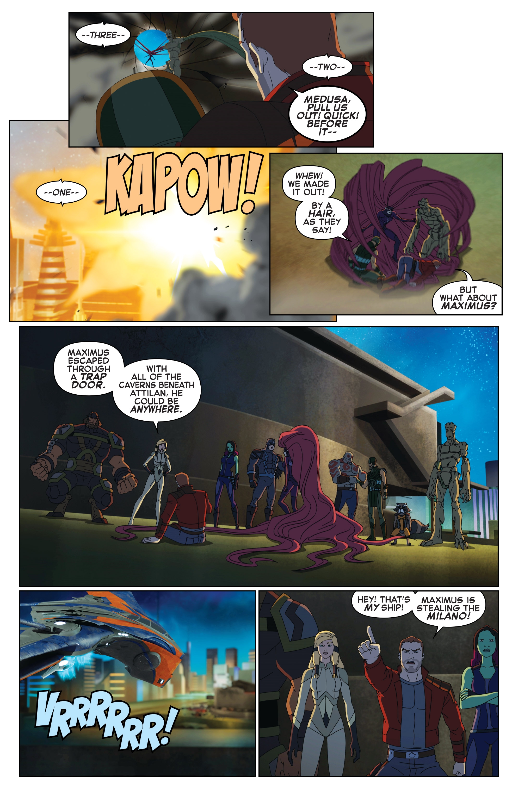 Marvel Universe Guardians of the Galaxy (2015-) issue 22 - Page 19