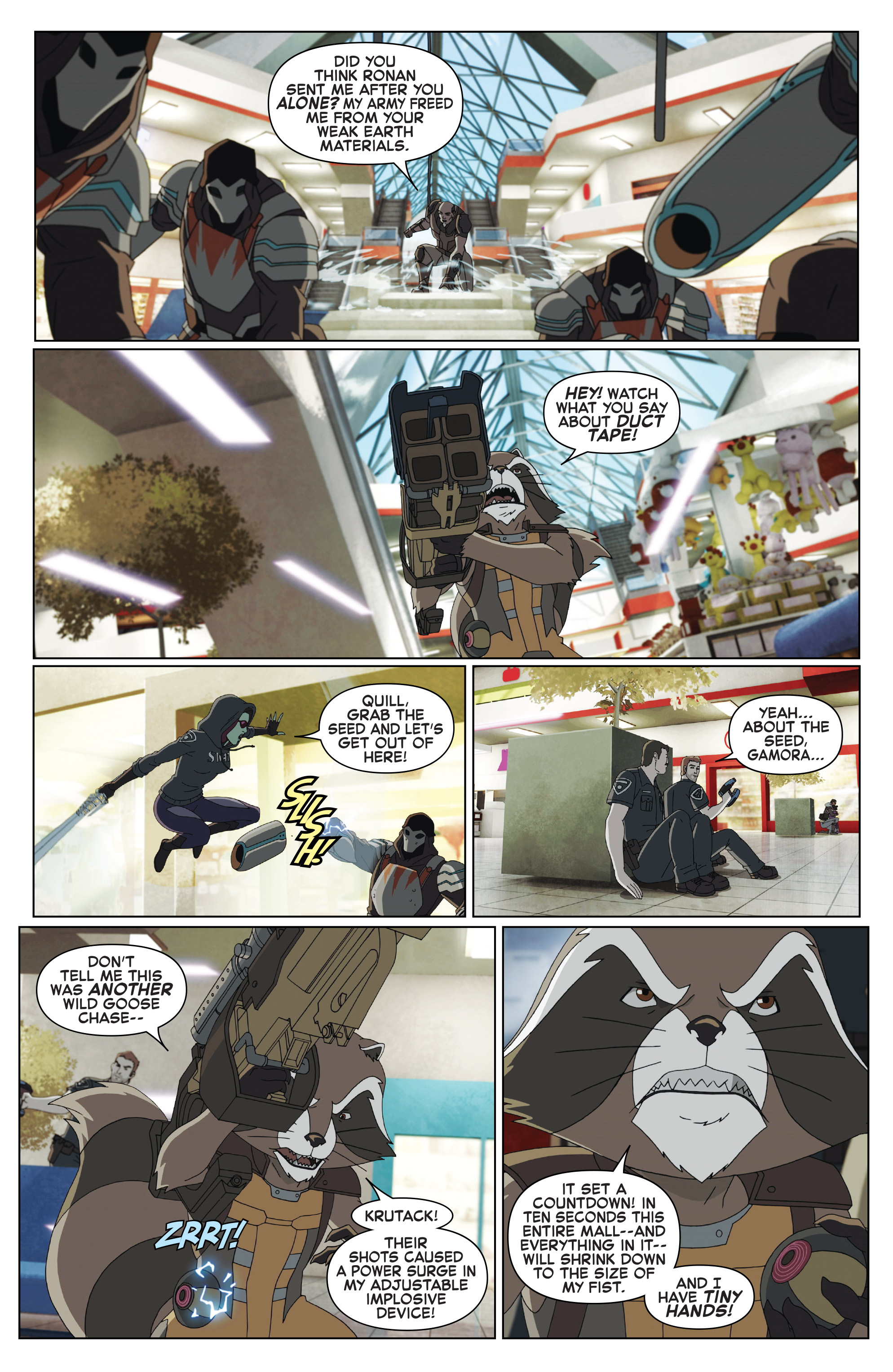 Marvel Universe Guardians of the Galaxy (2015-) issue 23 - Page 11