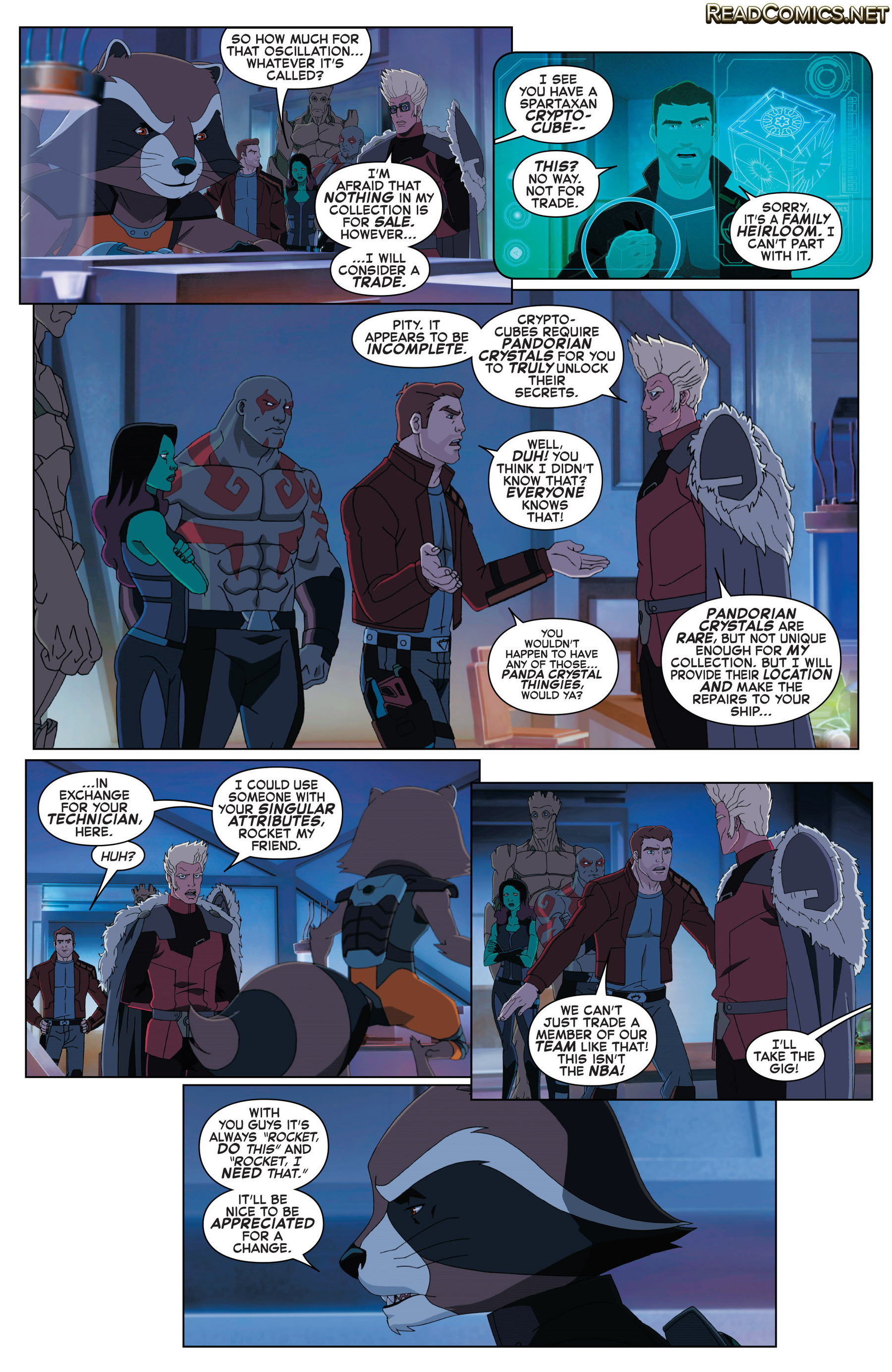 Marvel Universe Guardians of the Galaxy (2015-) Chapter 3 - Page 1