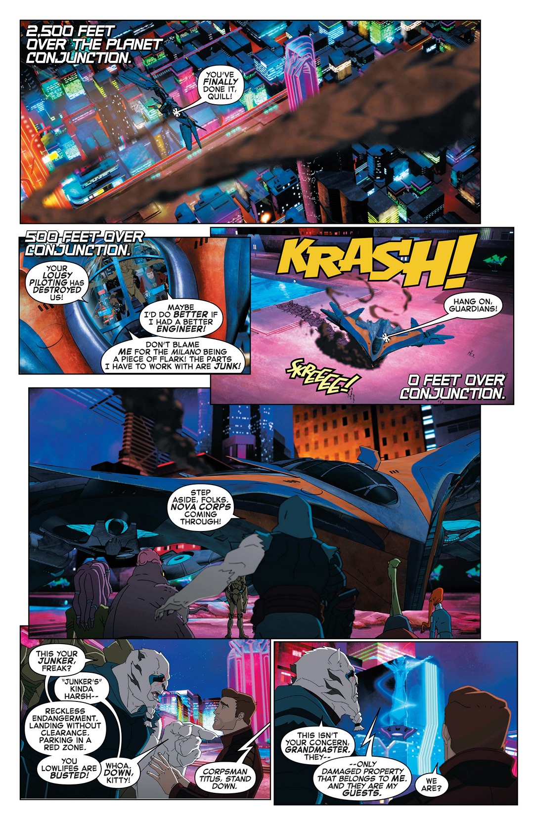 Marvel Universe Guardians of the Galaxy (2015-): Chapter 4 - Page 3