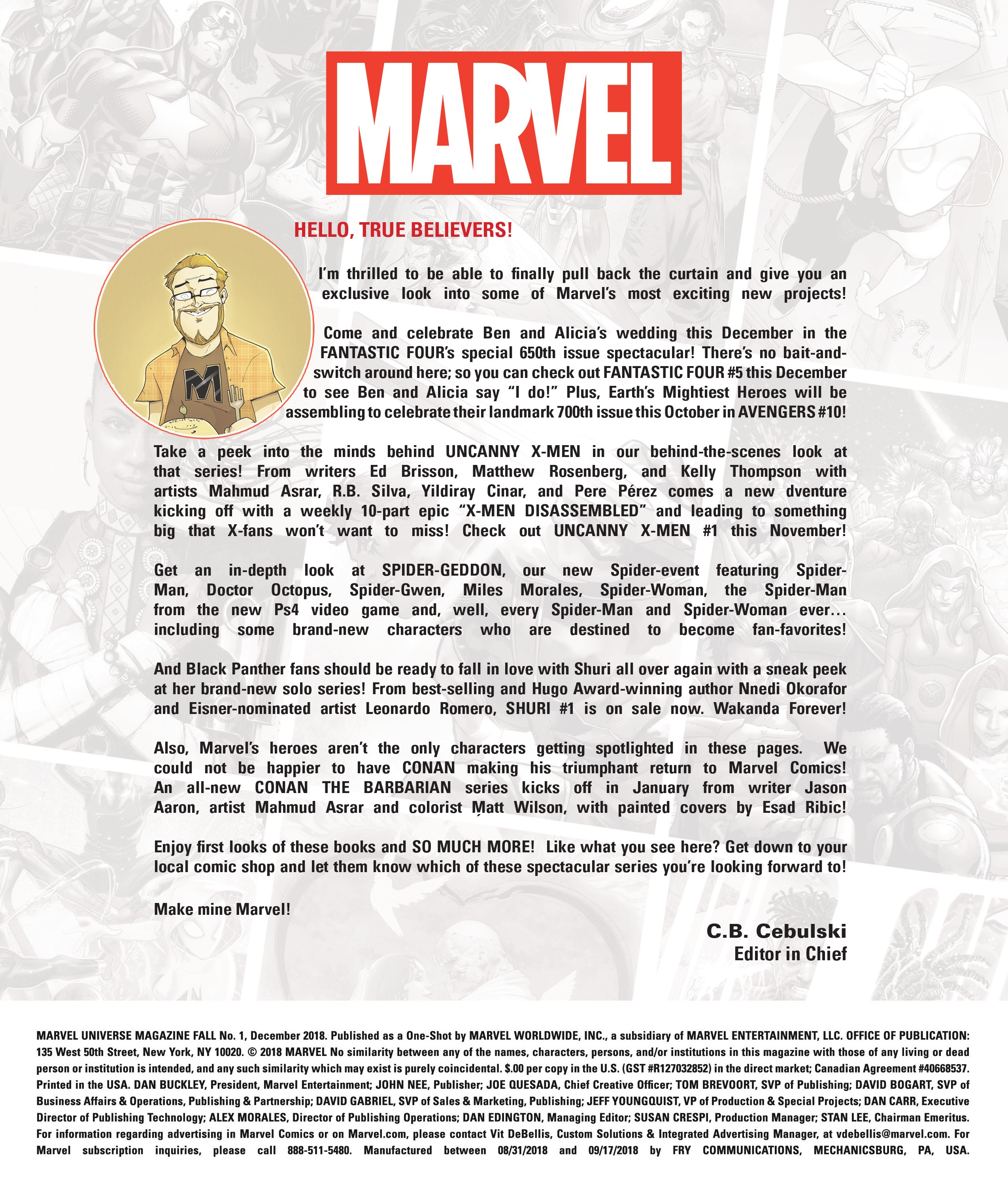 Marvel Universe Magazine (2018-): Chapter 2 - Page 3