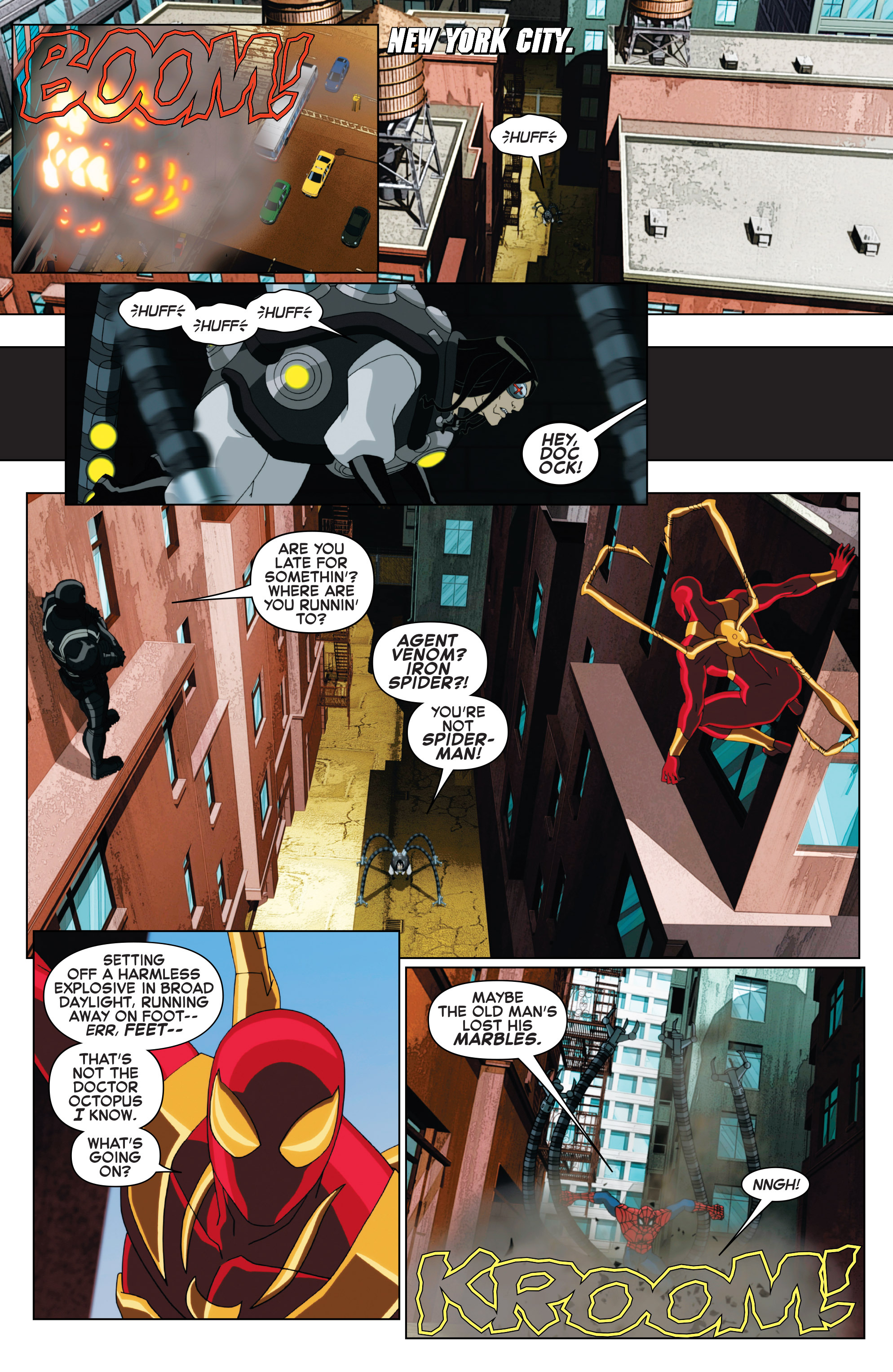 Marvel Universe Ultimate Spider-Man vs. The Sinister Six: Chapter 1 - Page 3
