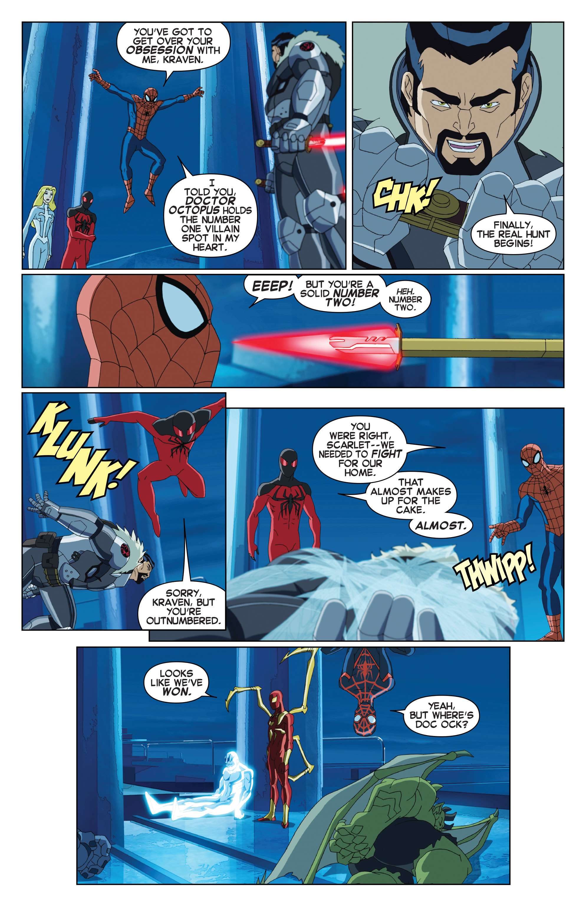 Marvel Universe Ultimate Spider-Man vs. The Sinister Six issue 10 - Page 14