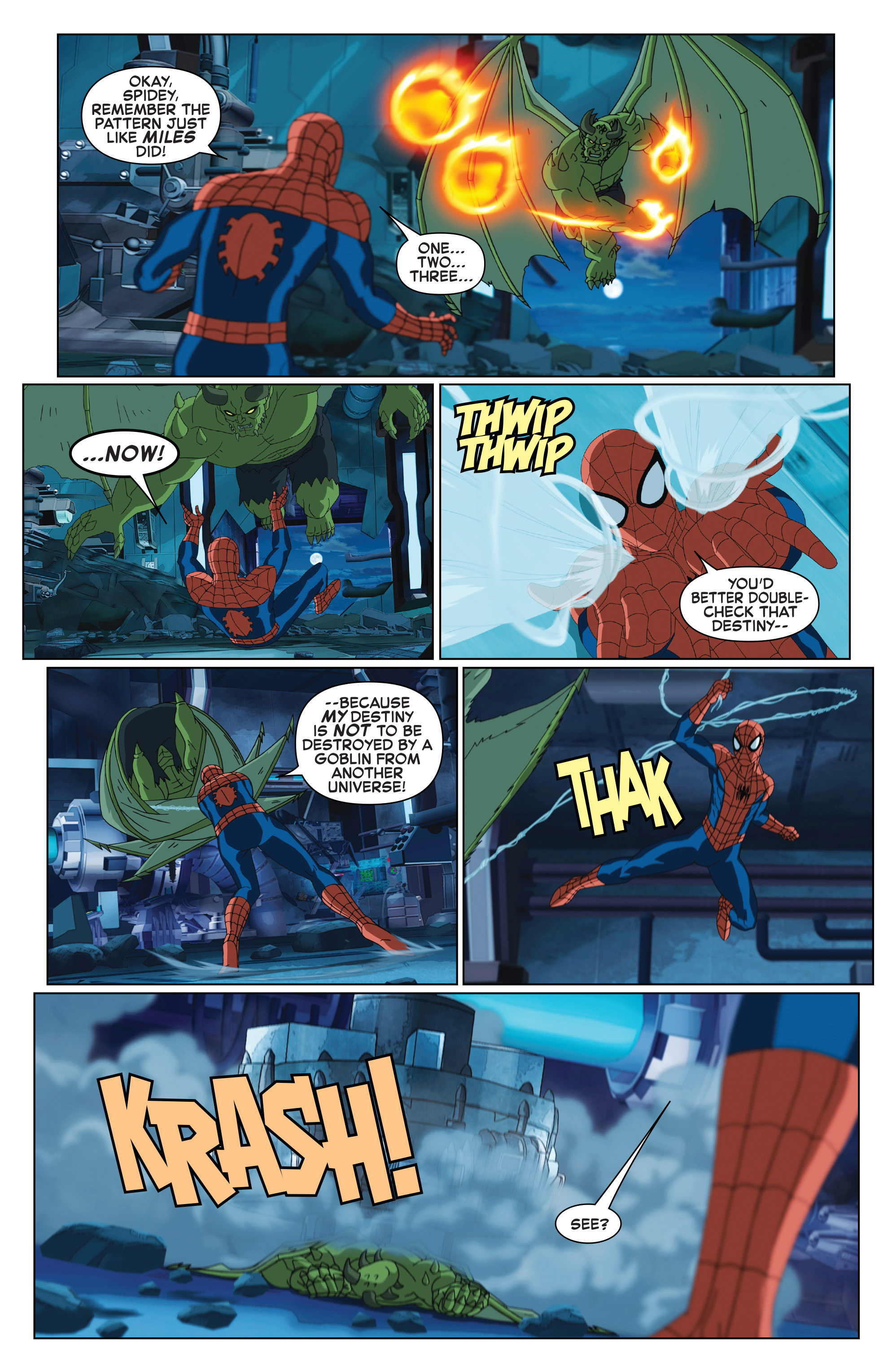 Marvel Universe Ultimate Spider-Man vs. The Sinister Six issue 10 - Page 17