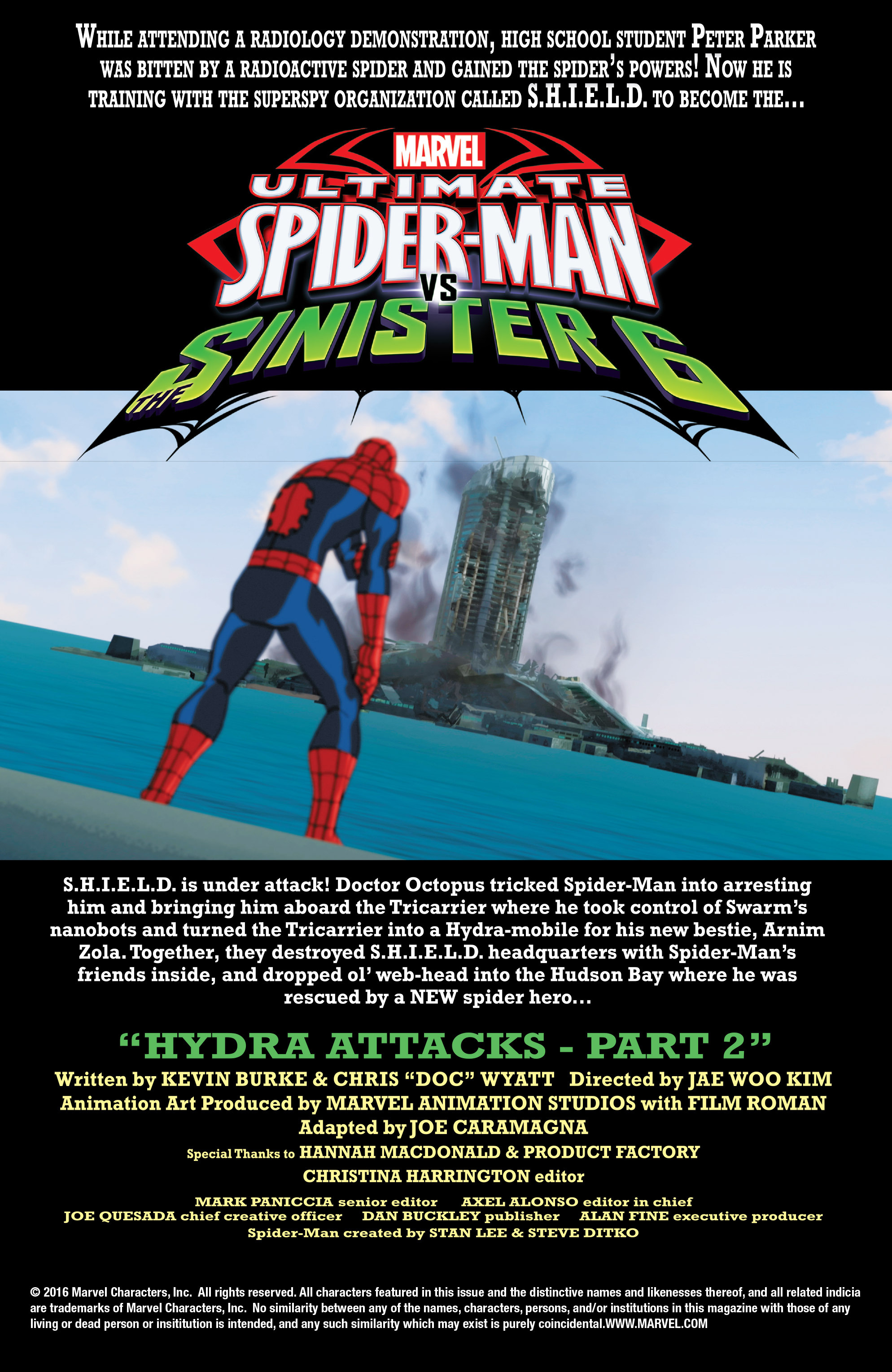 Marvel Universe Ultimate Spider-Man vs. The Sinister Six: Chapter 2 - Page 2