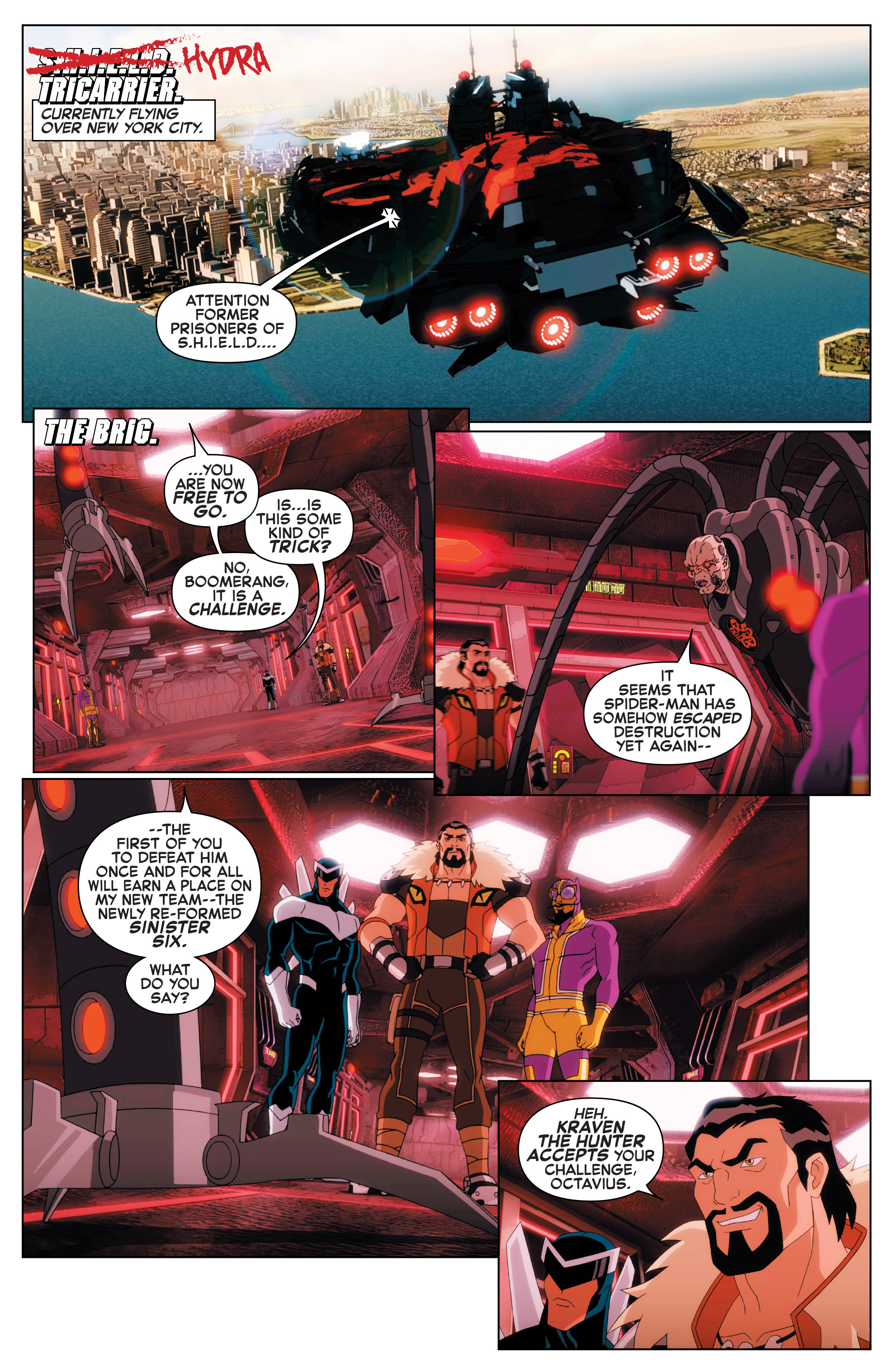 Marvel Universe Ultimate Spider-Man vs. The Sinister Six: Chapter 2 - Page 3