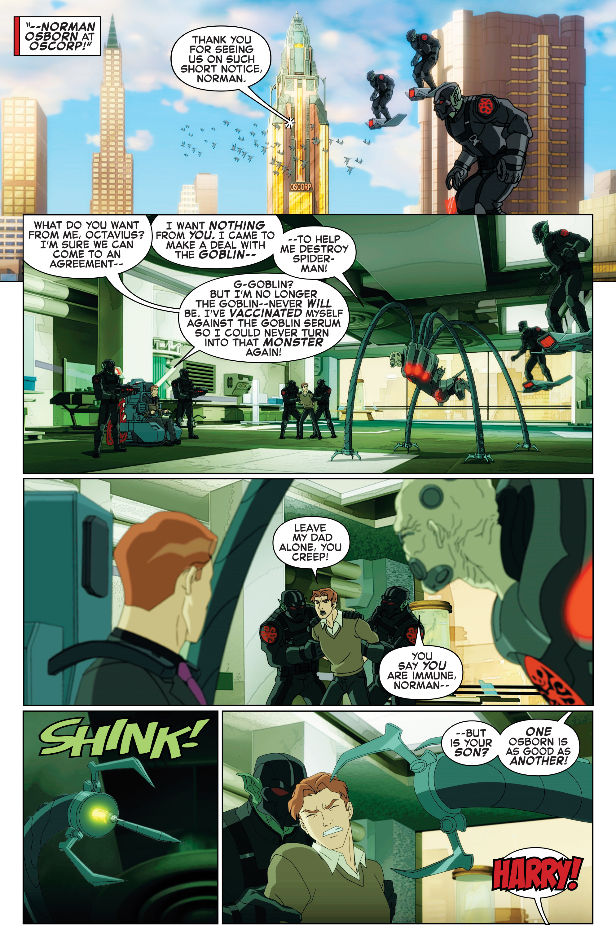 Marvel Universe Ultimate Spider-Man vs. The Sinister Six issue 2 - Page 5