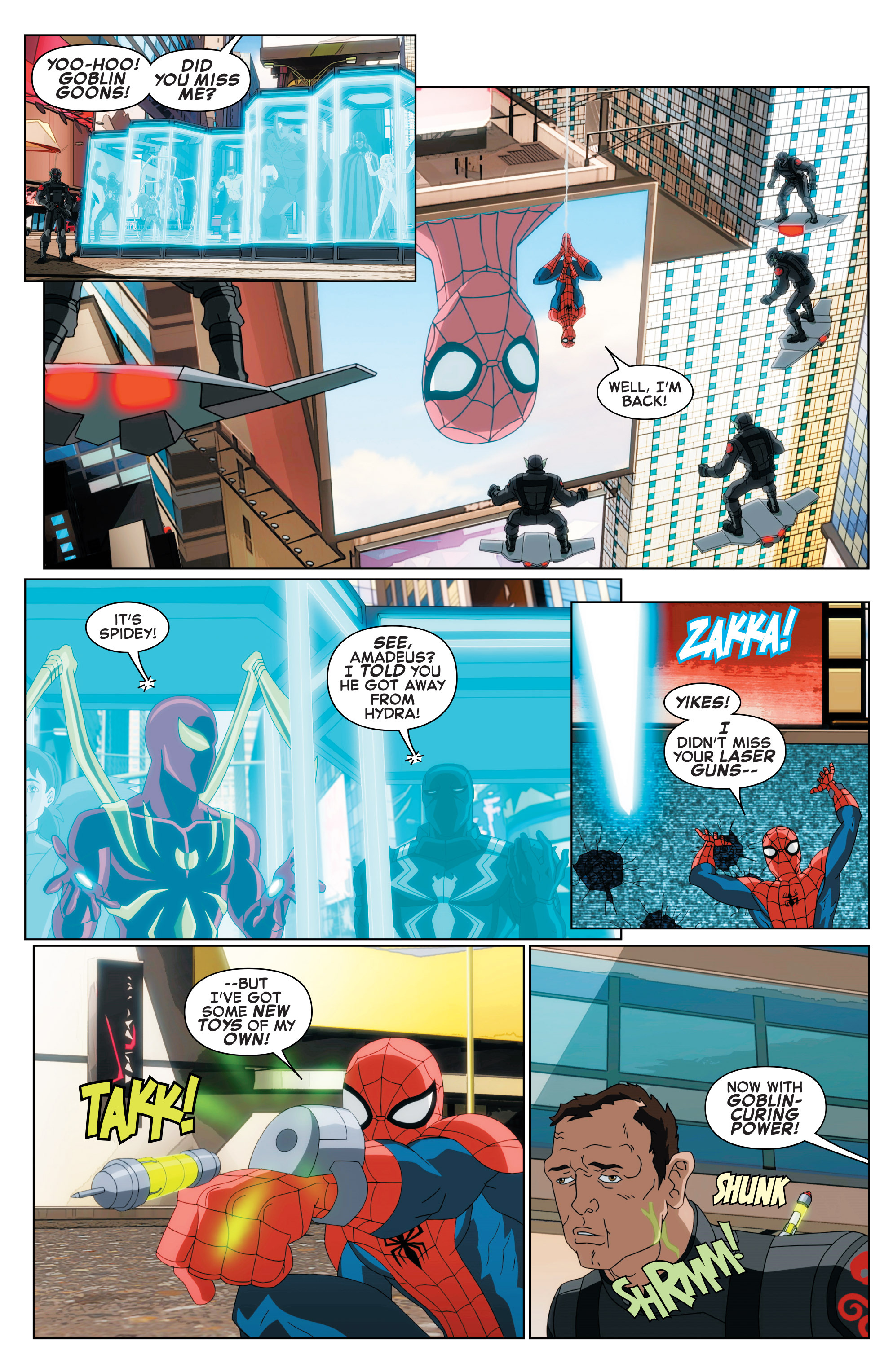 Marvel Universe Ultimate Spider-Man vs. The Sinister Six issue 2 - Page 9