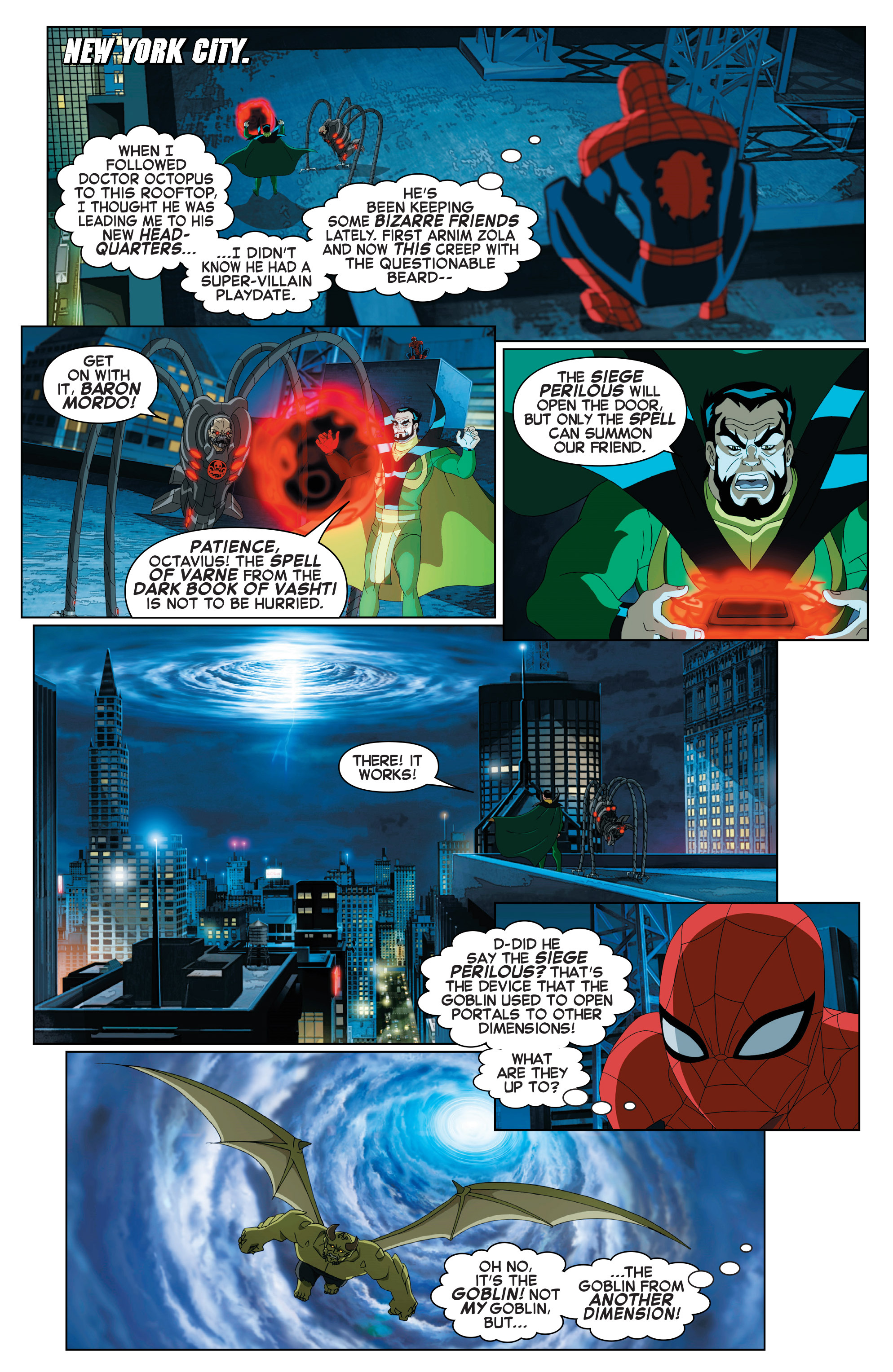 Marvel Universe Ultimate Spider-Man vs. The Sinister Six: Chapter 3 - Page 3