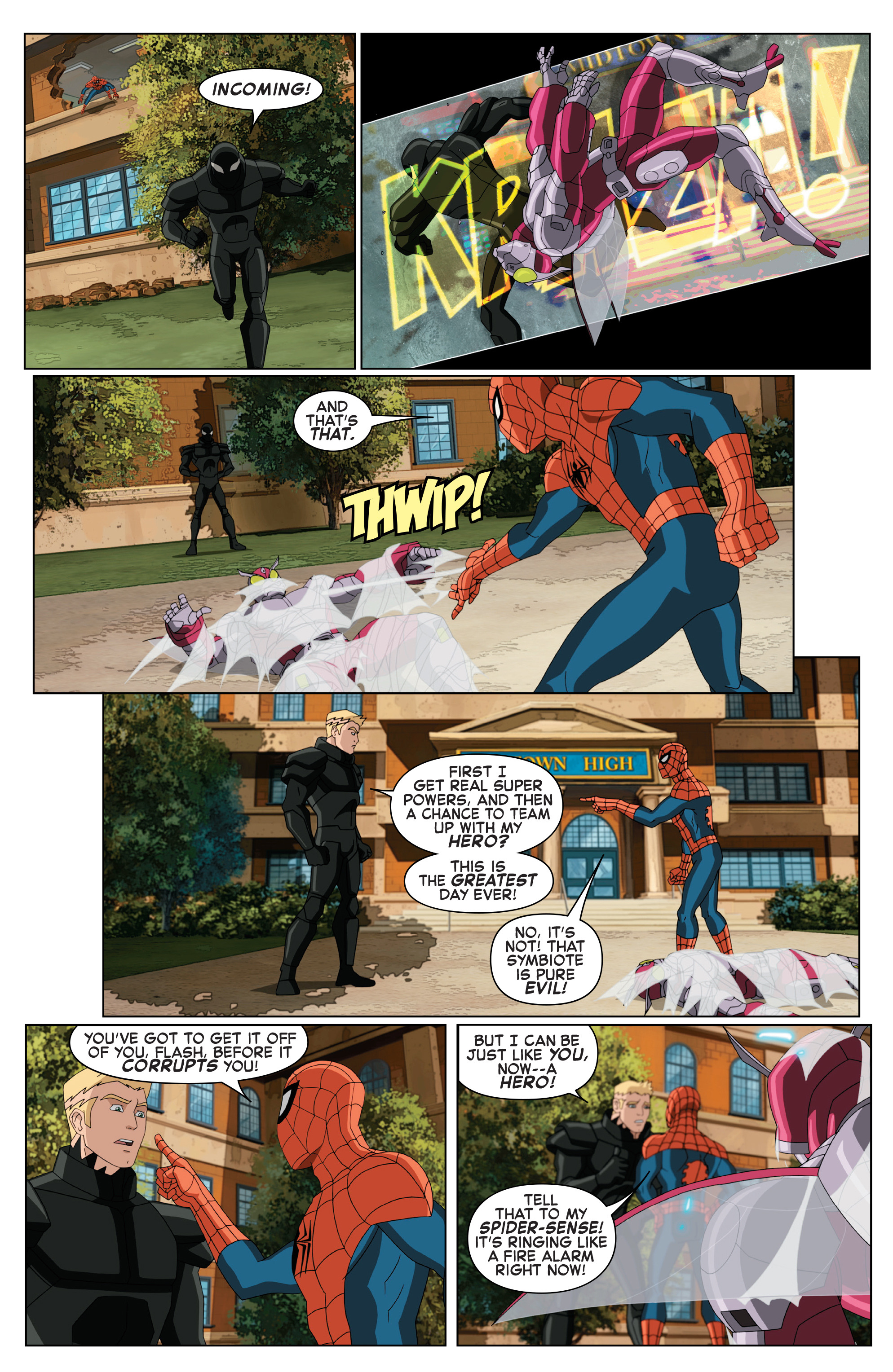 Marvel Universe Ultimate Spider-Man vs. The Sinister Six issue 6 - Page 12