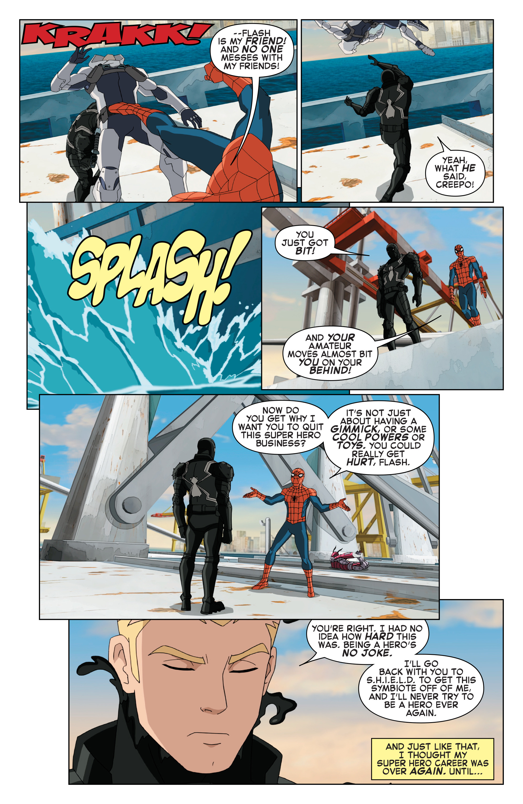 Marvel Universe Ultimate Spider-Man vs. The Sinister Six issue 6 - Page 21