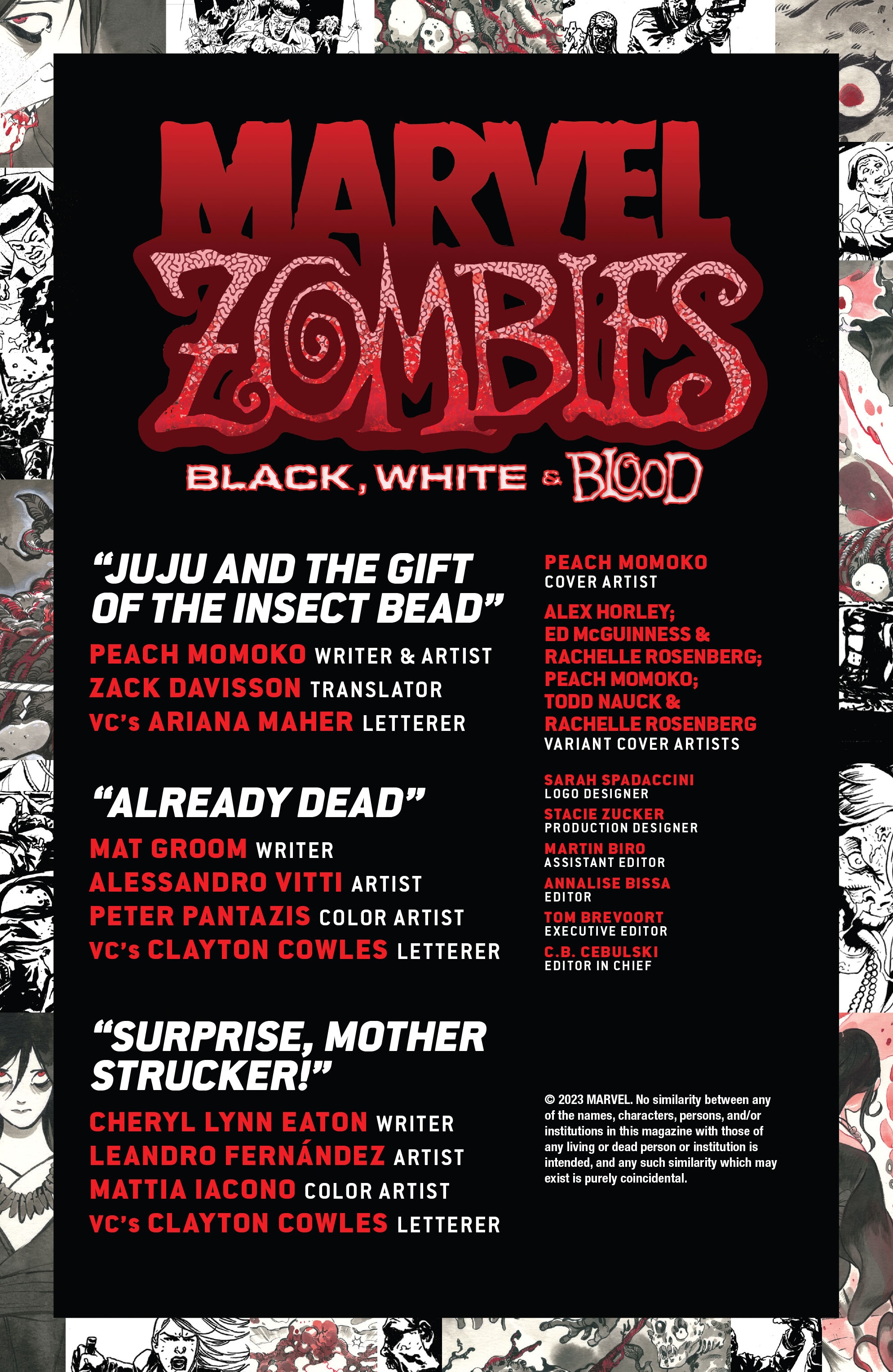 Marvel Zombies: Black, White & Blood (2023-) issue 3 - Page 3