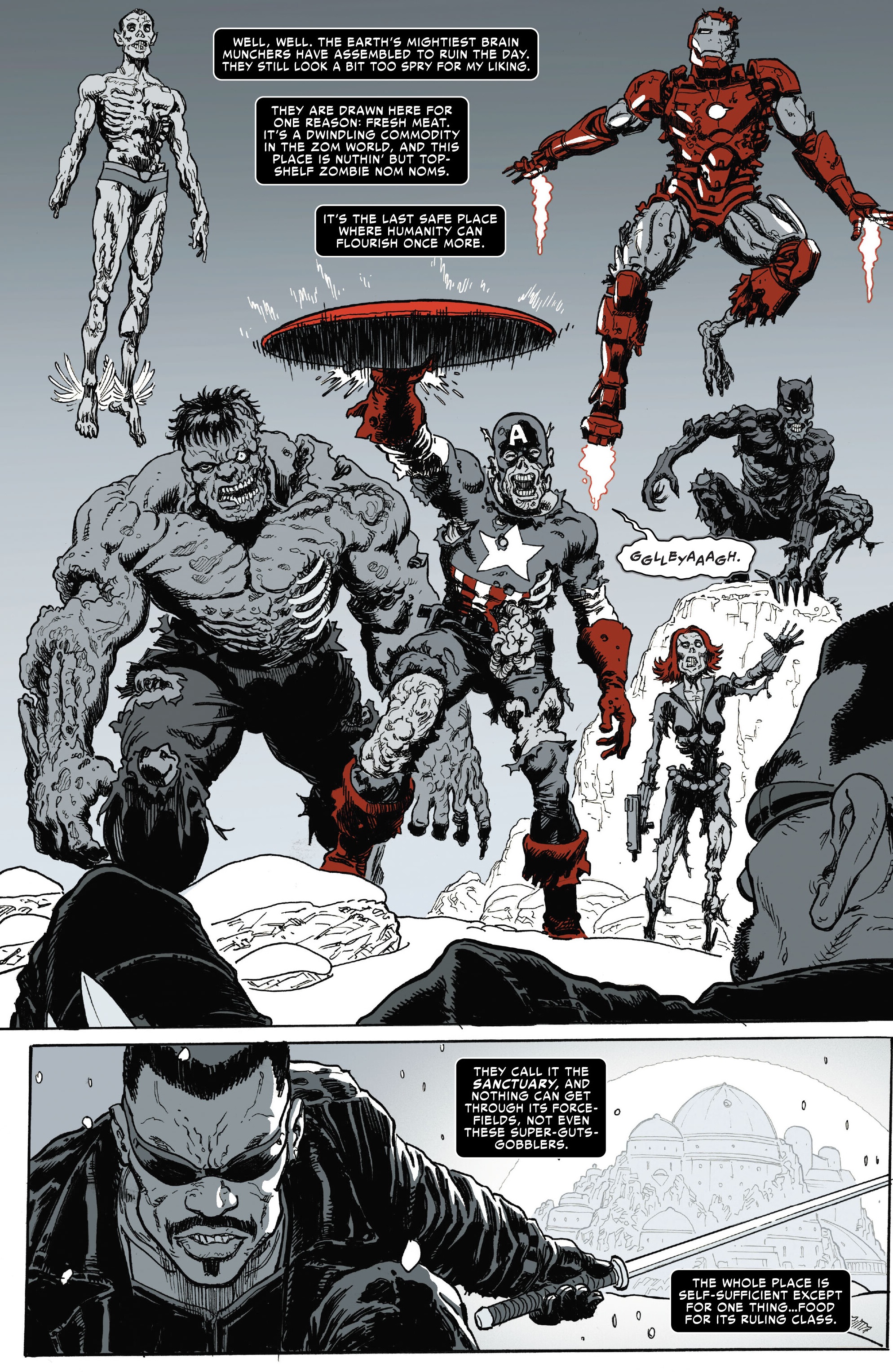 Marvel Zombies: Black, White & Blood (2023-) issue 4 - Page 6