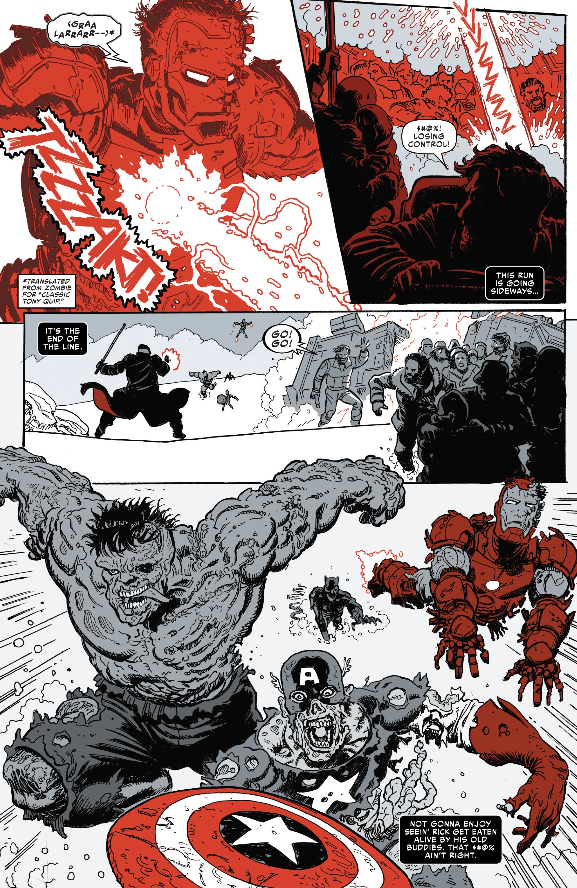 Marvel Zombies: Black, White & Blood (2023-) issue 4 - Page 8