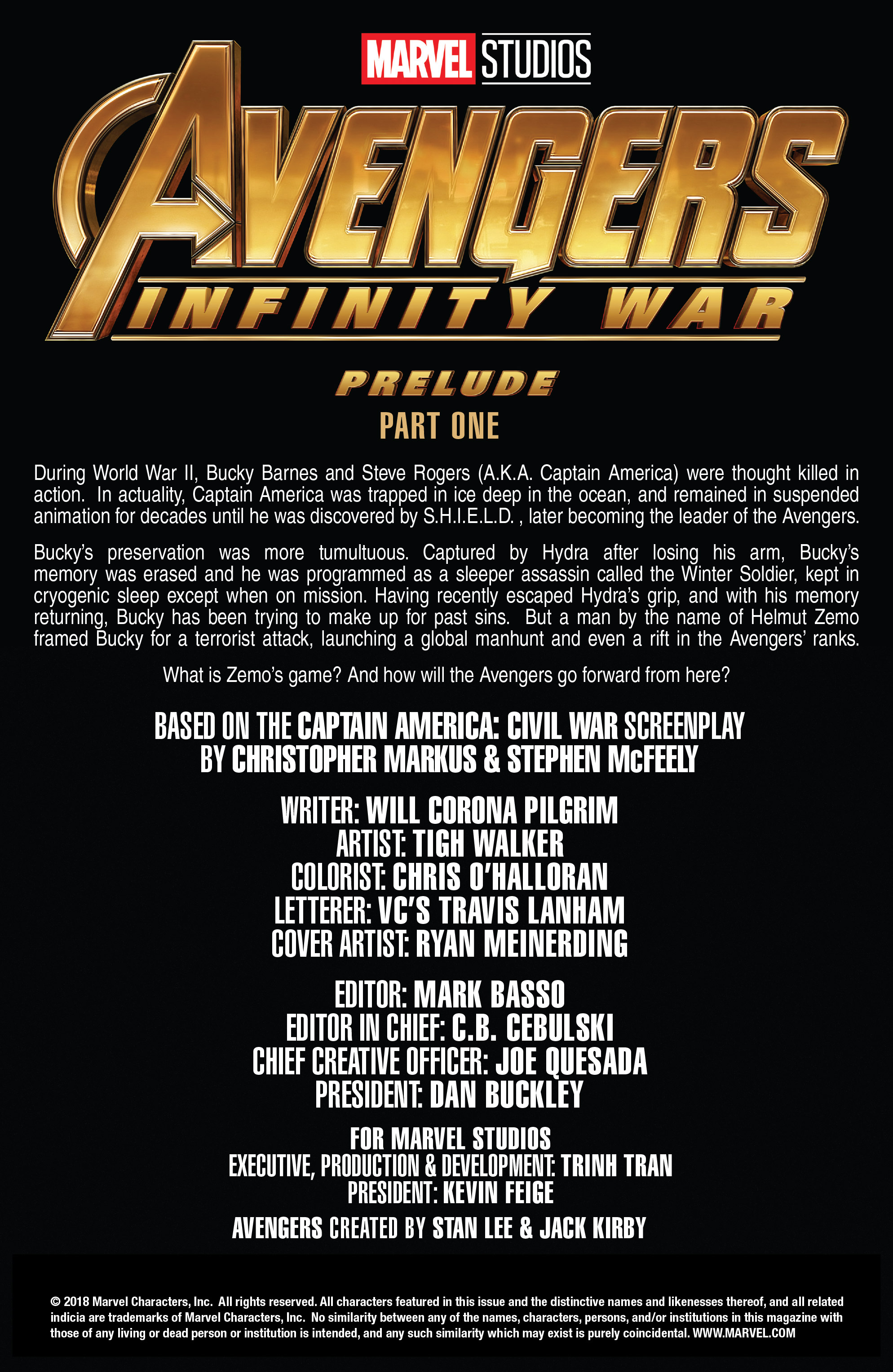 Marvel's Avengers: Infinity War Prelude (2018): Chapter 1 - Page 2