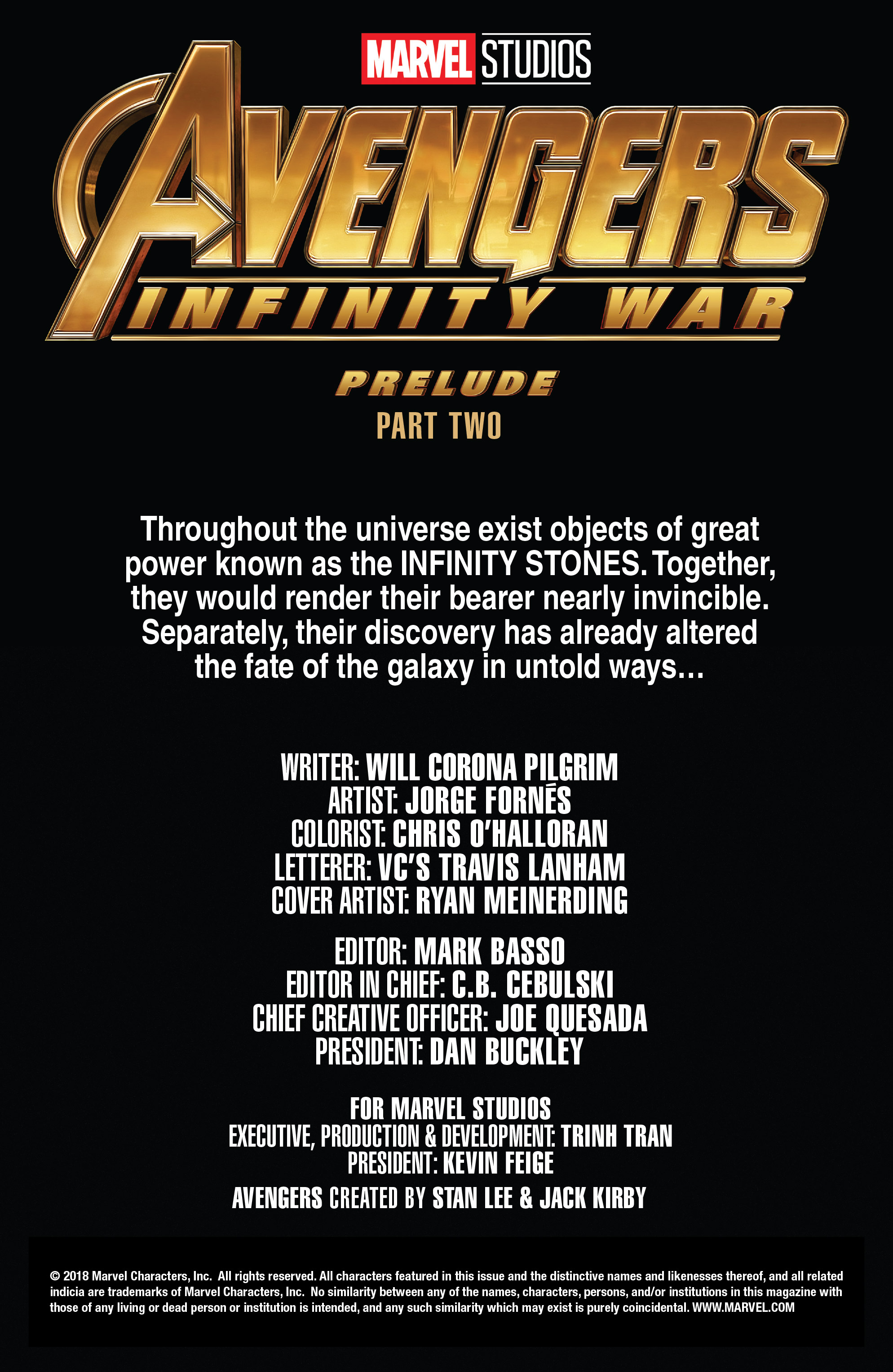 Marvel's Avengers: Infinity War Prelude (2018): Chapter 2 - Page 2