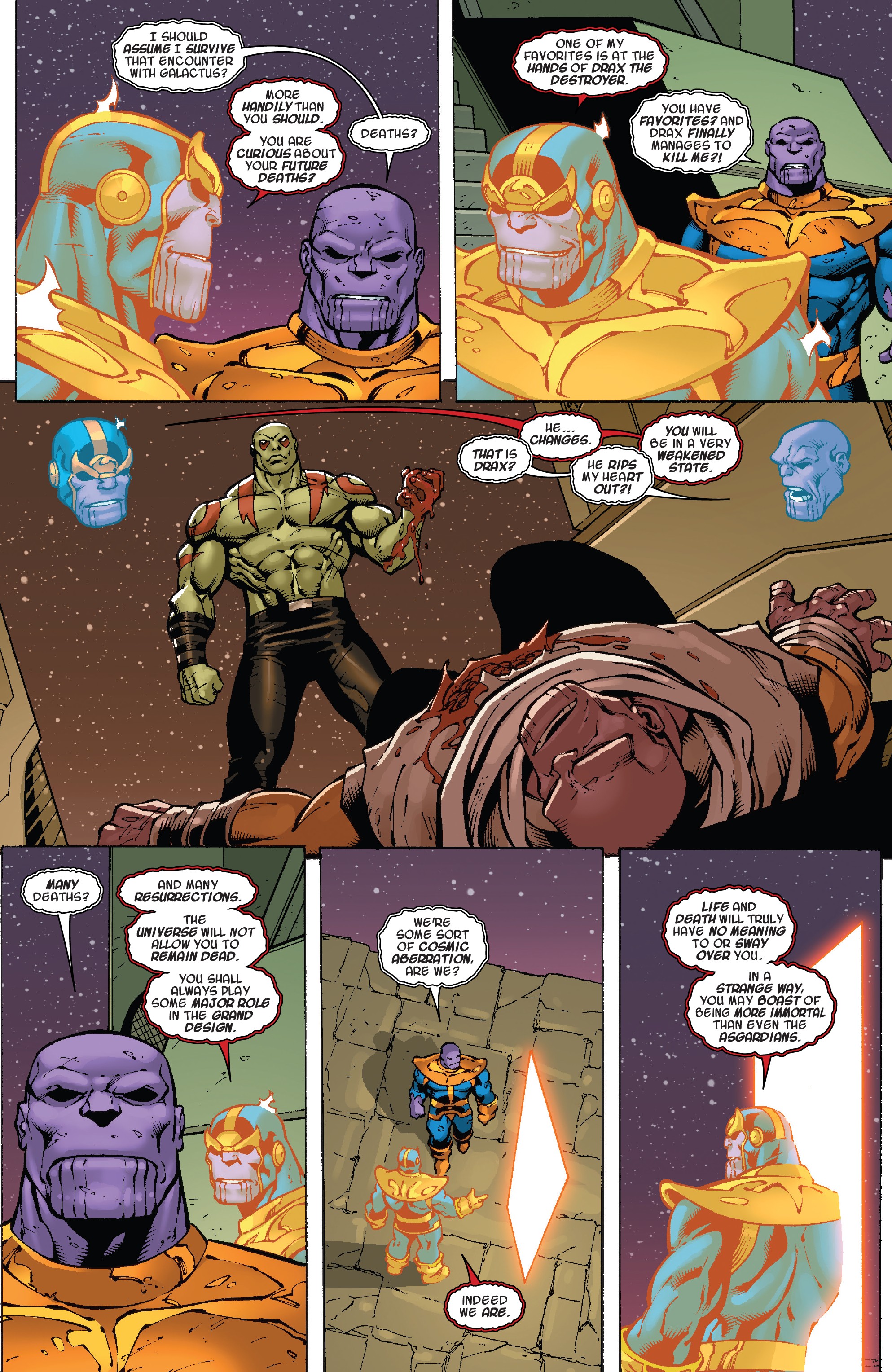 Marvel's Avengers: Infinity War Prelude (2018), Comic Series