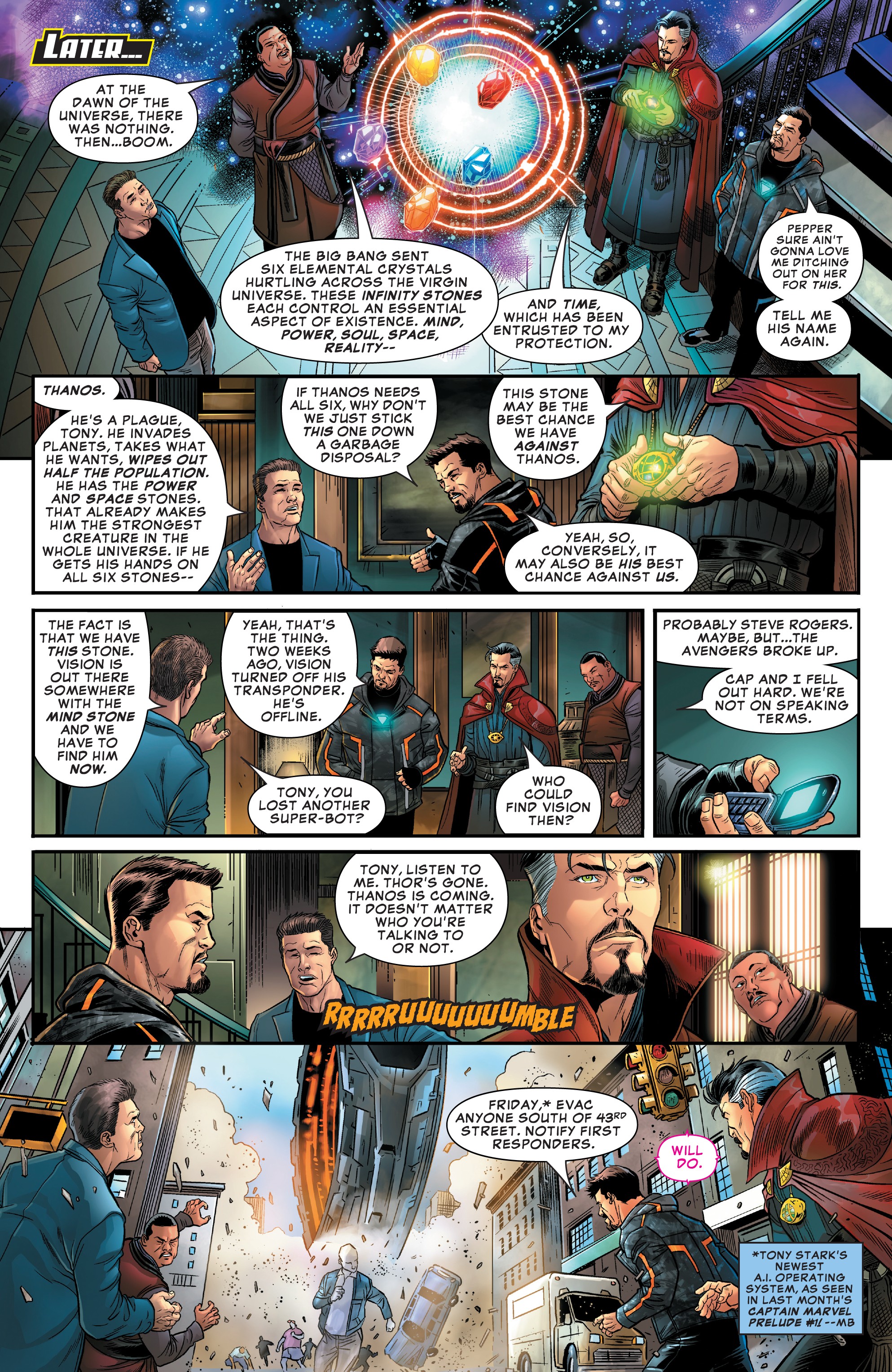 Marvel's Avengers: Untitled Prelude (2018-) issue 1 - Page 9