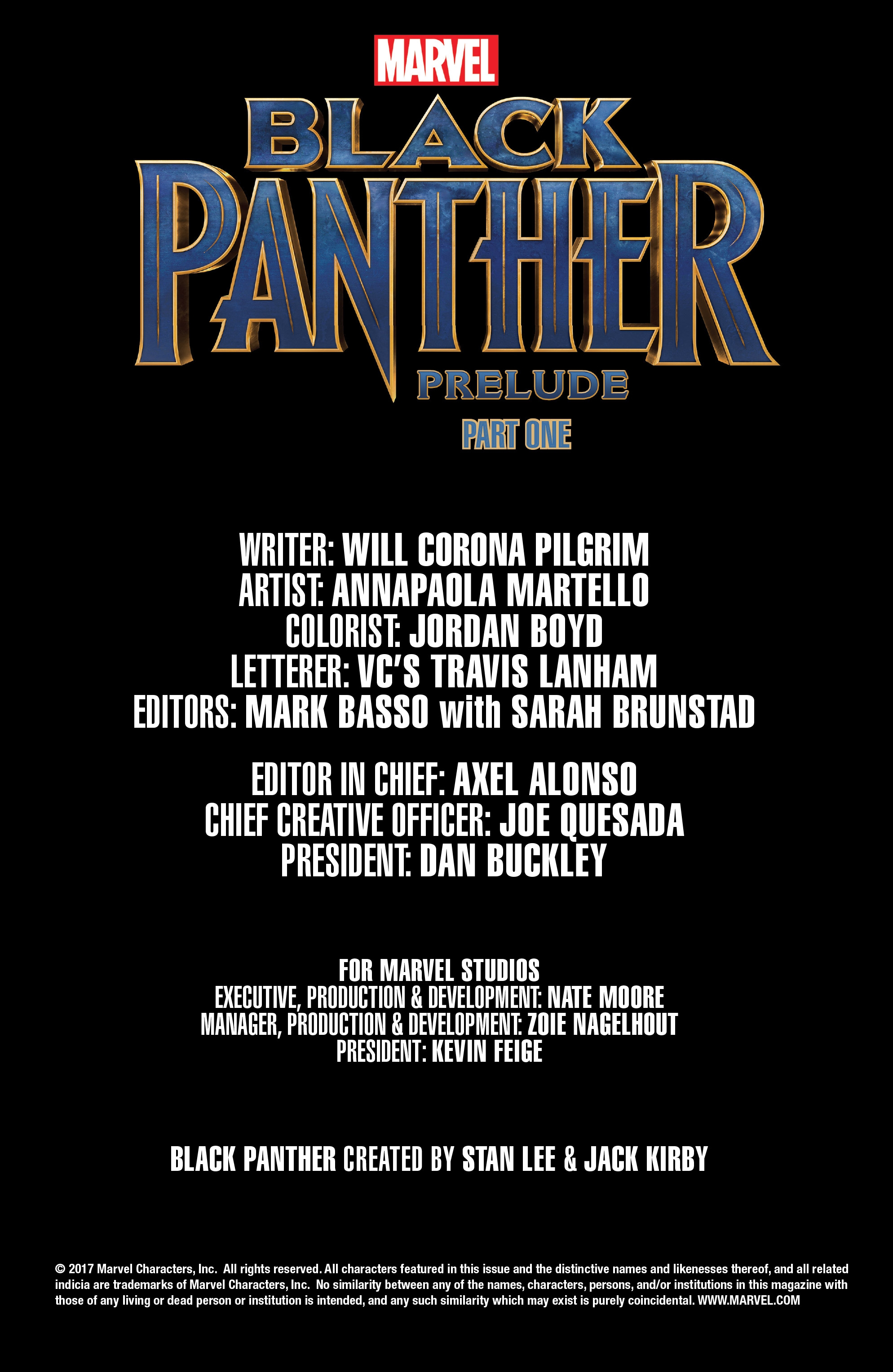 Marvel's Black Panther Prelude (2017): Chapter 1 - Page 2