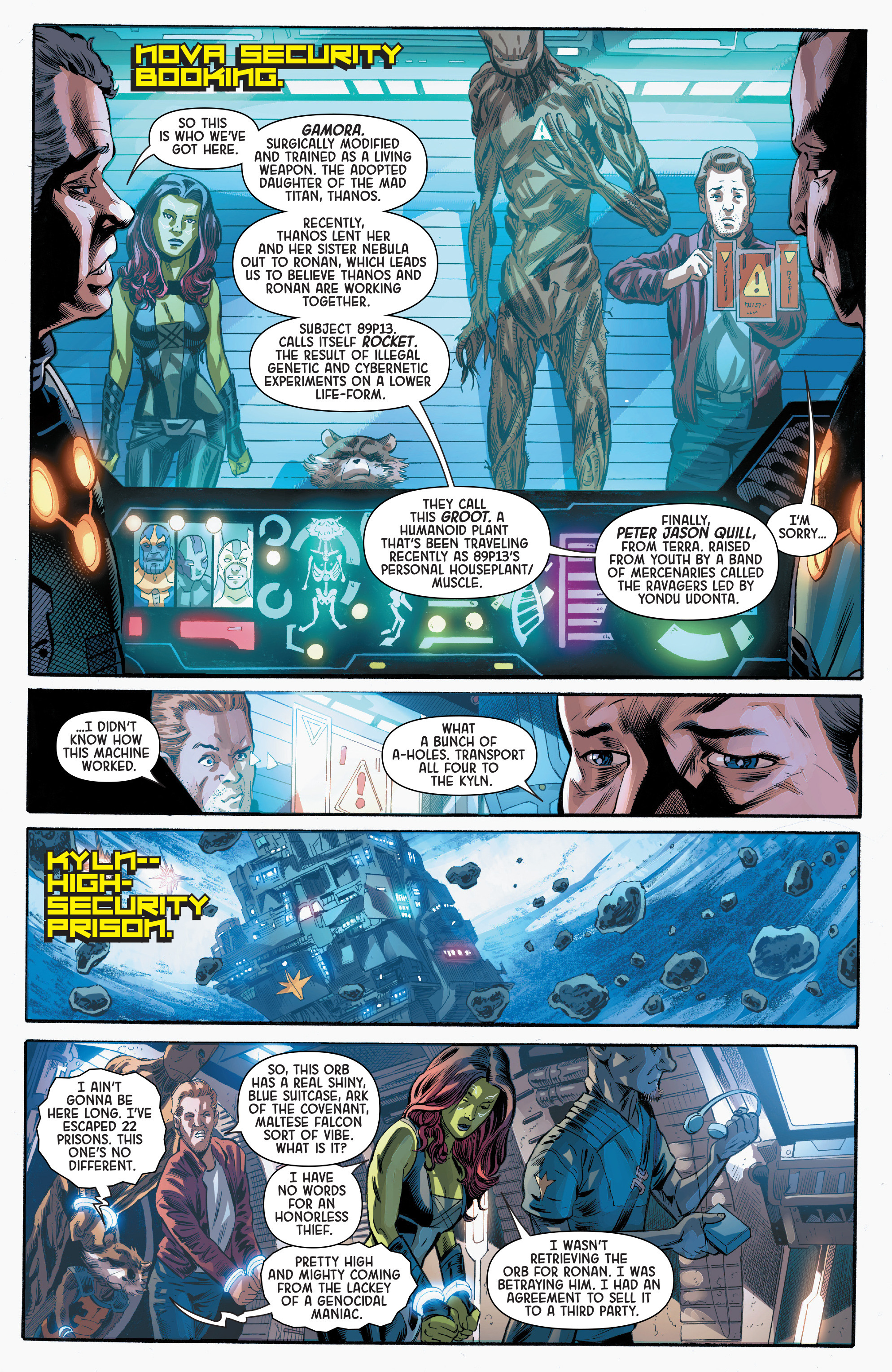 Marvel's Guardians of the Galaxy Prelude (2017) issue 1 - Page 12