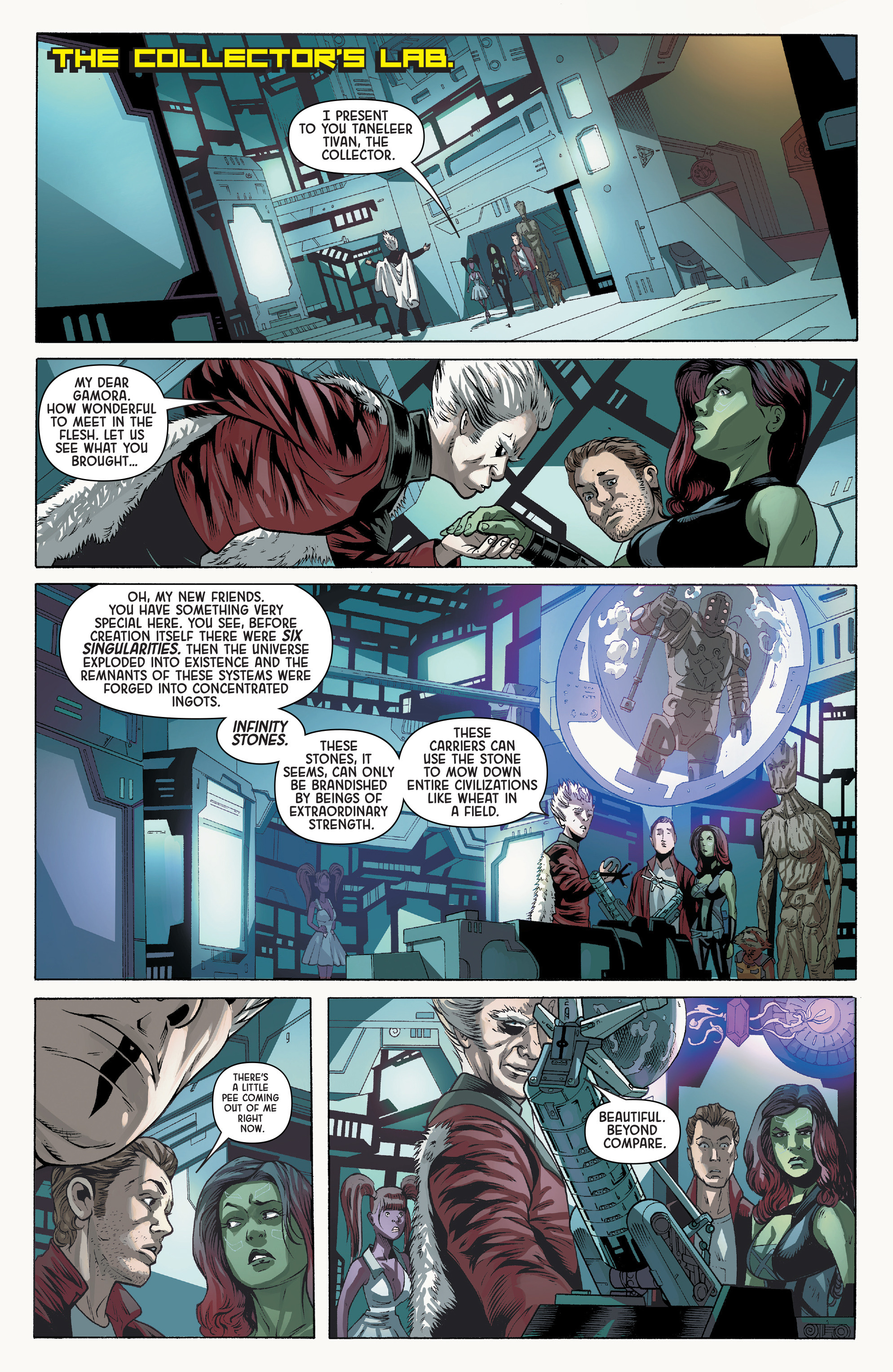 Marvel's Guardians of the Galaxy Prelude (2017) issue 1 - Page 23