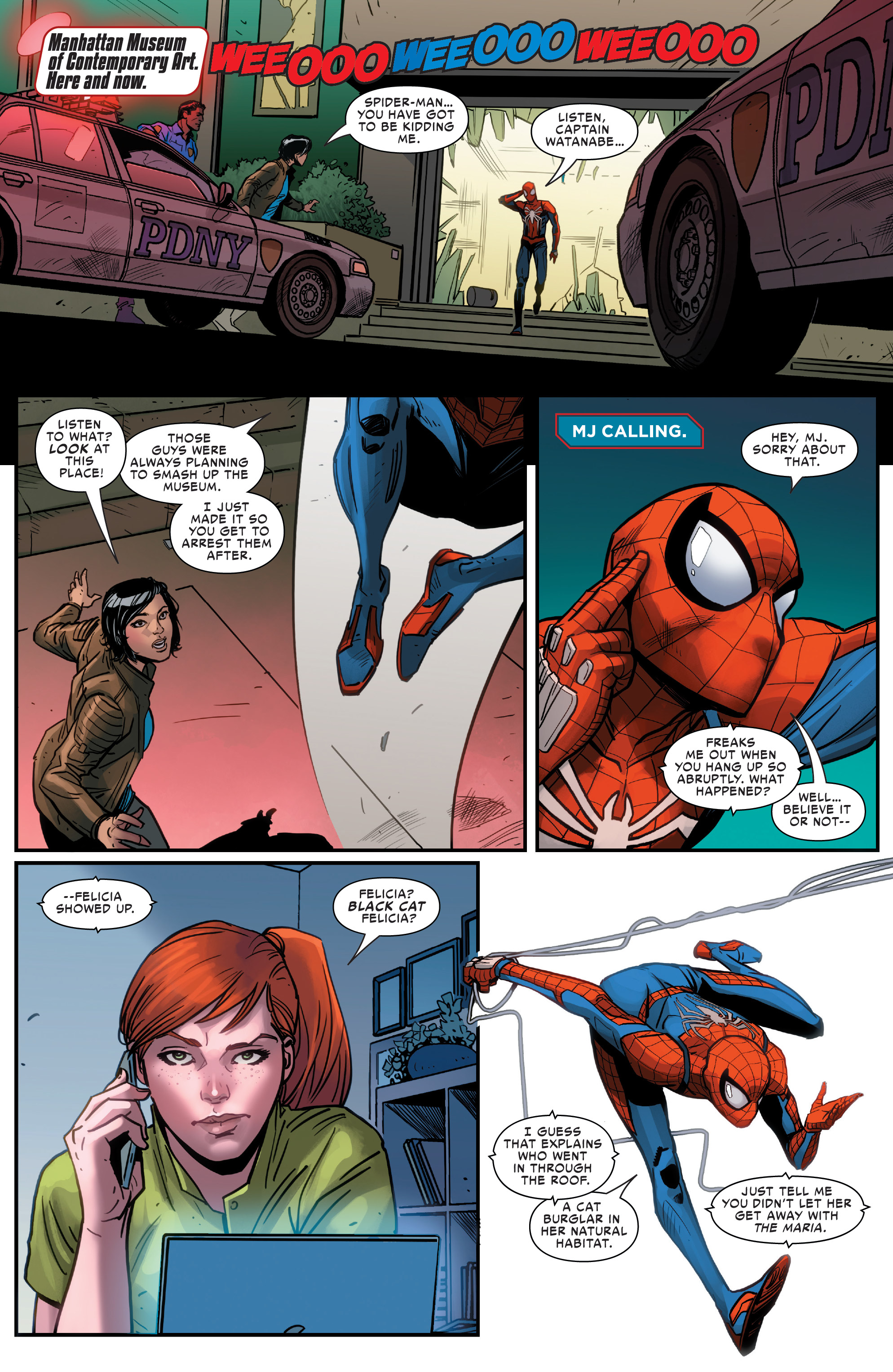 Marvel's Spider-Man: The Black Cat Strikes (2020) issue 1 - Page 21