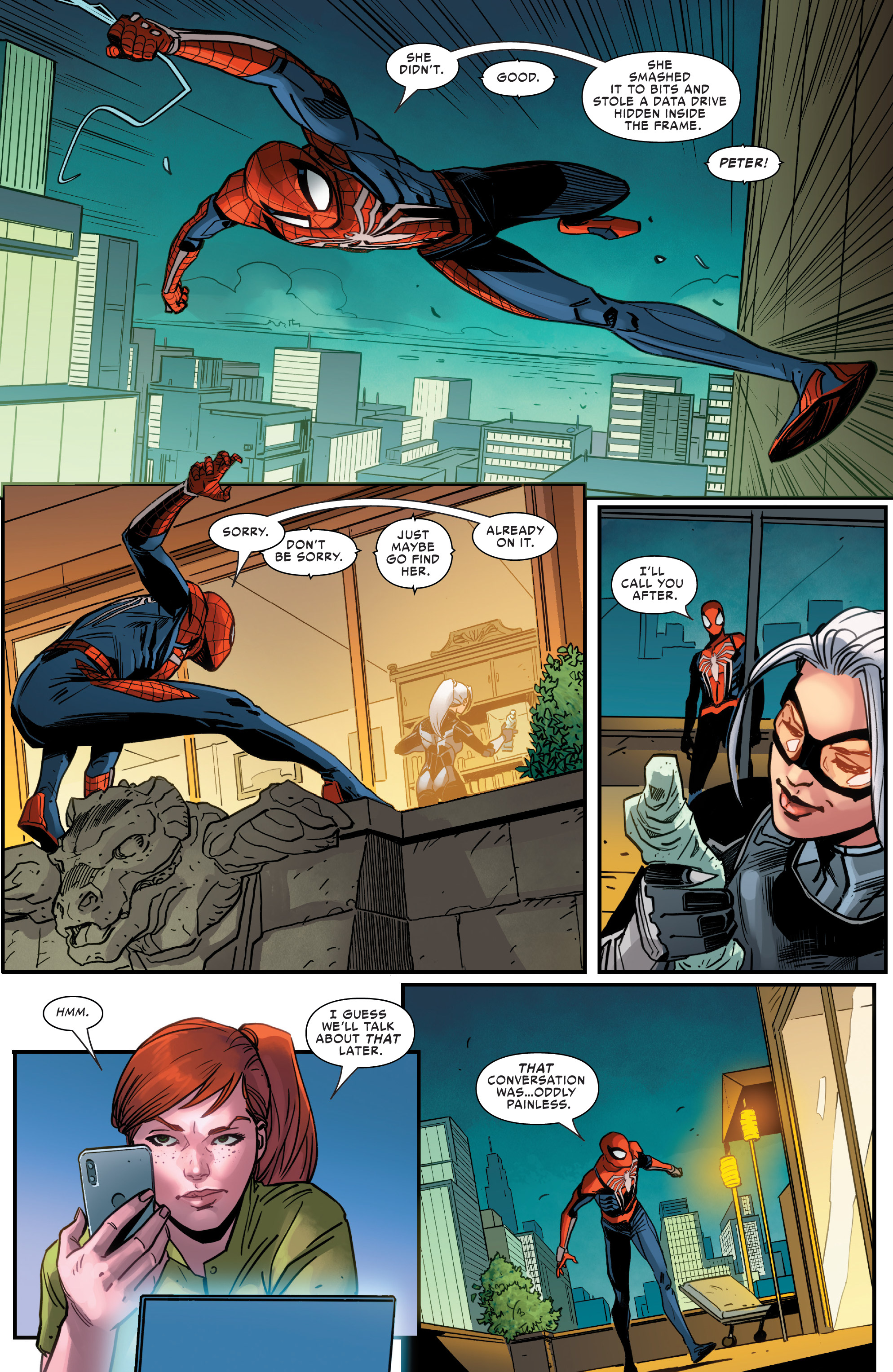 Marvel's Spider-Man: The Black Cat Strikes (2020) issue 1 - Page 22