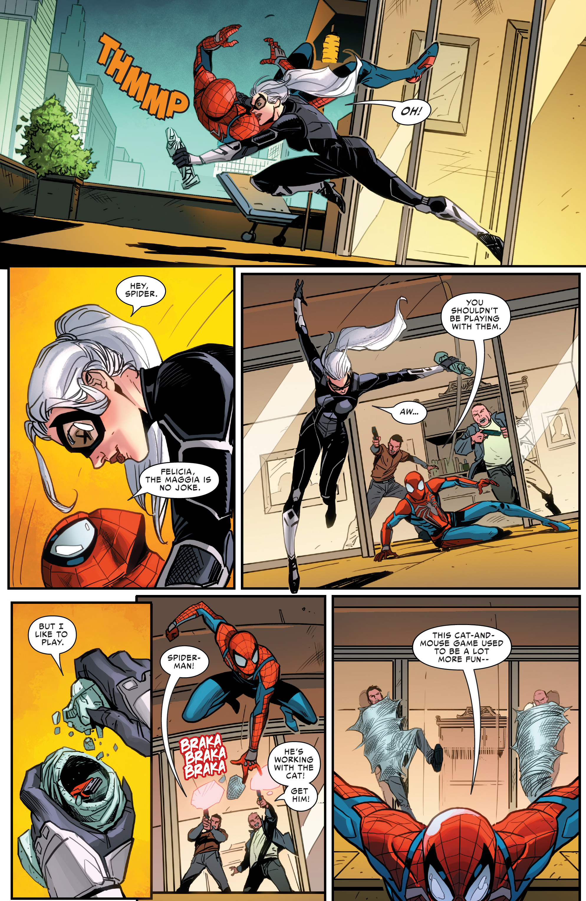 Marvel S Spider Man The Black Cat Strikes Chapter Page