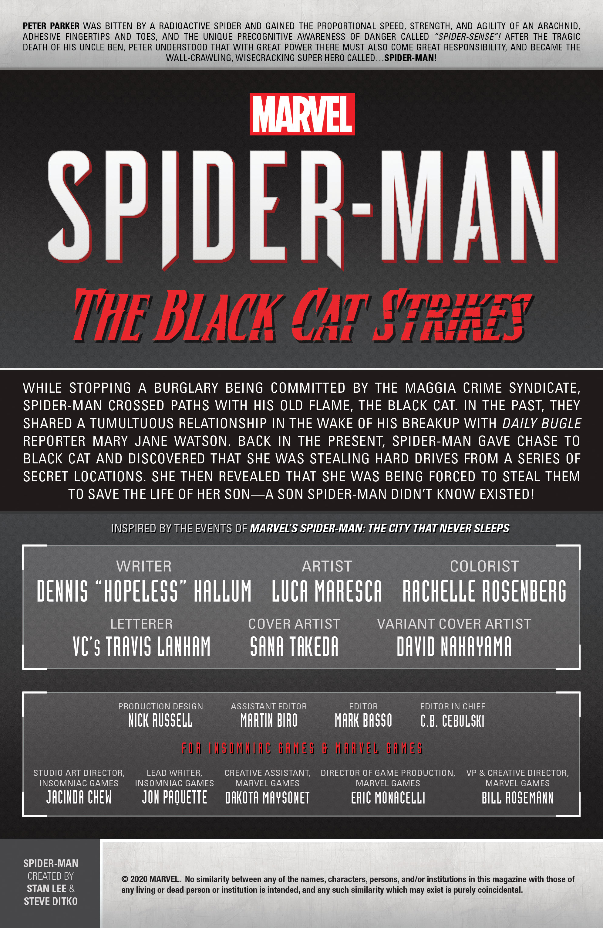 Marvel's Spider-Man: The Black Cat Strikes (2020): Chapter 2 - Page 2
