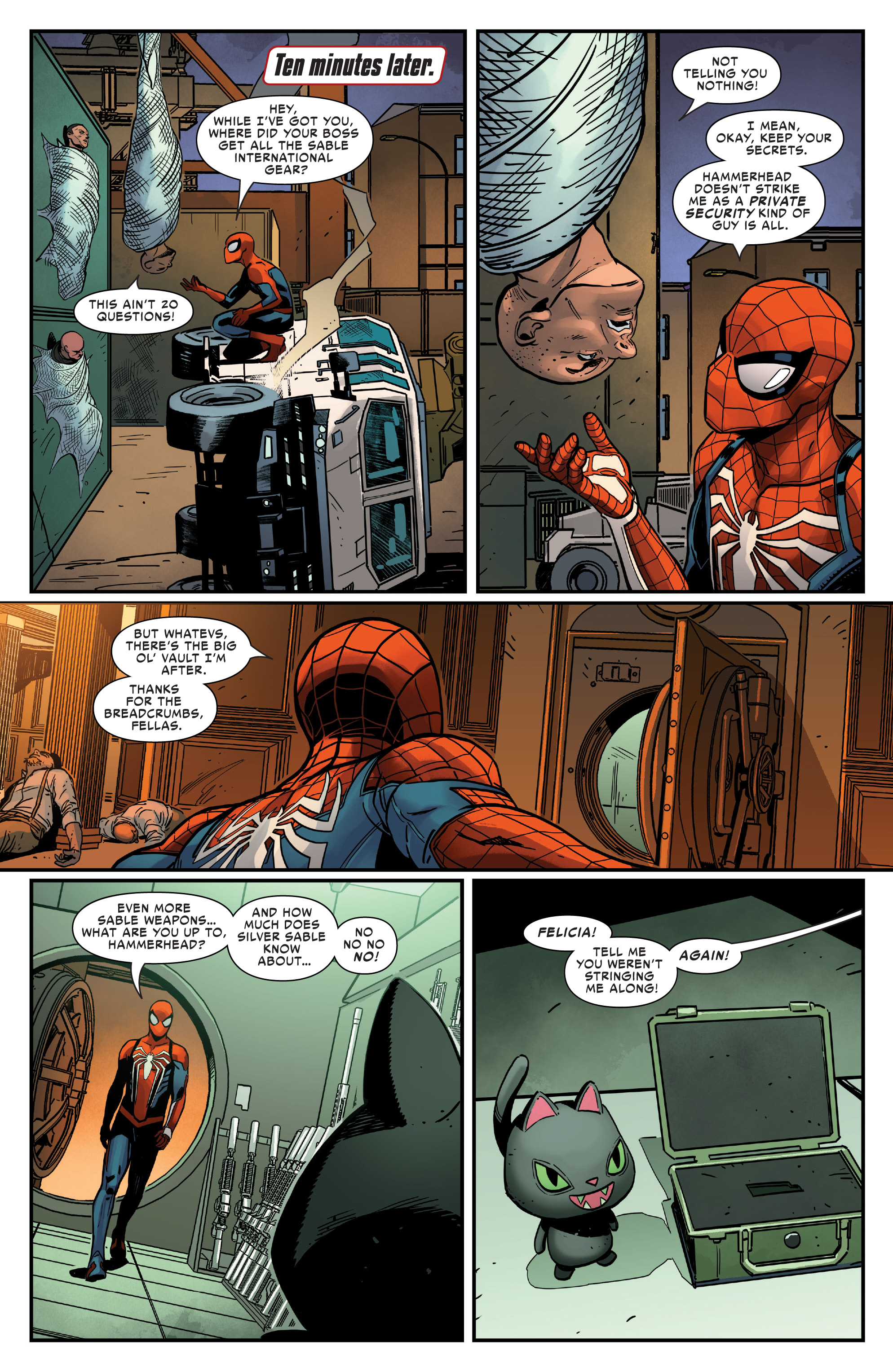 Marvel's Spider-Man: The Black Cat Strikes (2020) issue 3 - Page 18